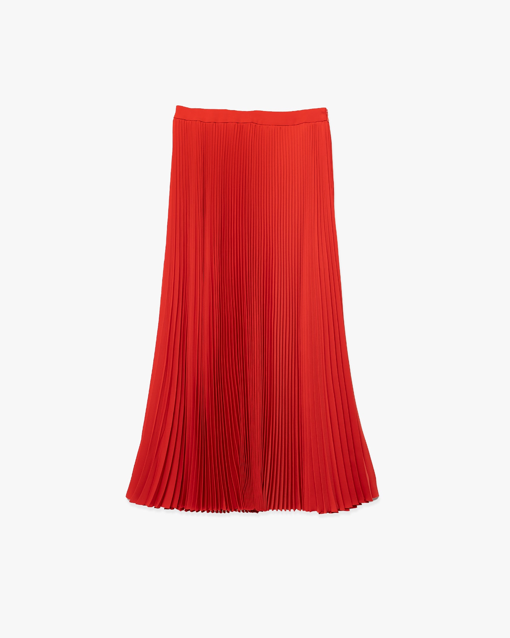 Satin Pleats Skirt – Graphpaper