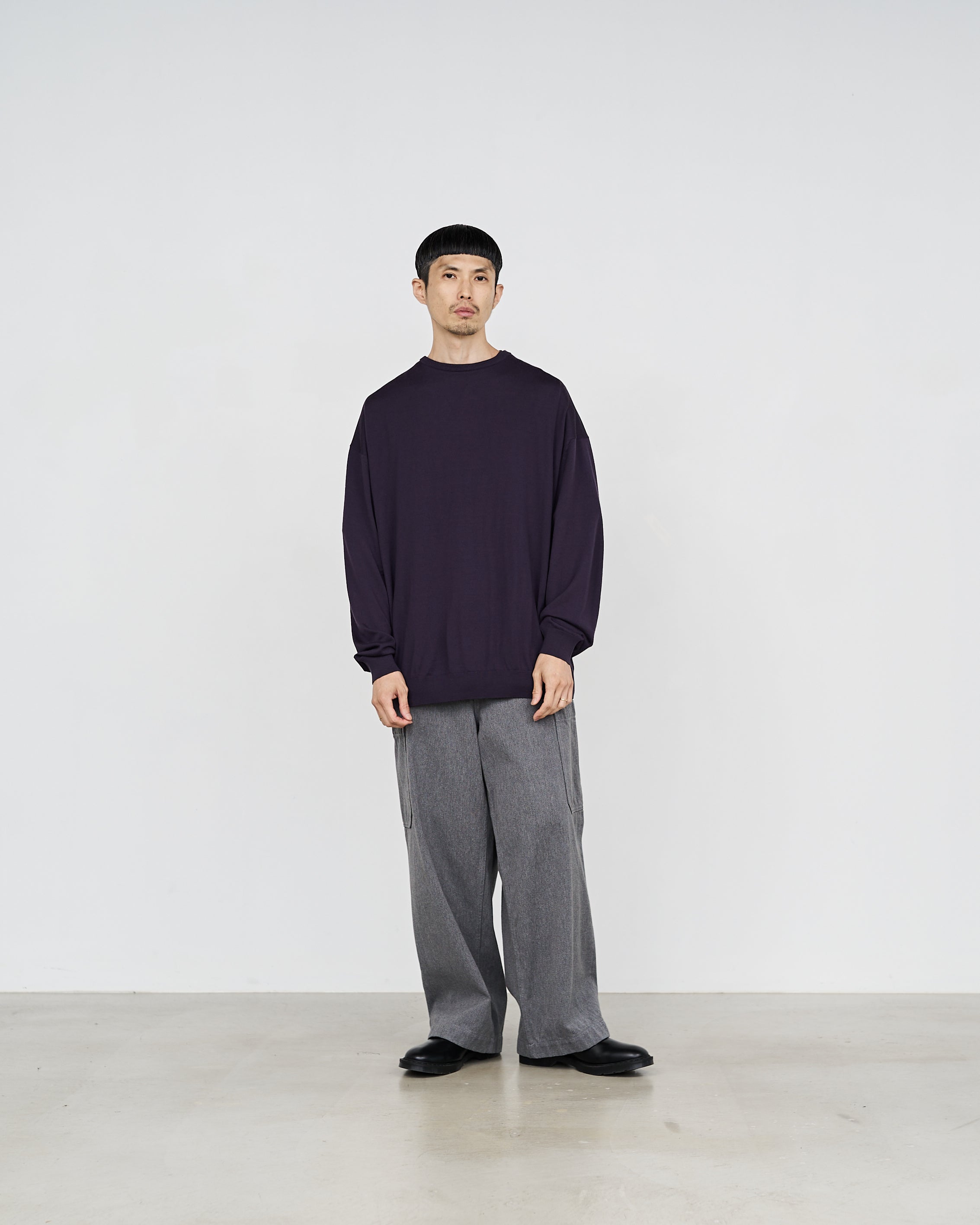 High Gauge Knit Oversized Crew Neck – Graphpaper