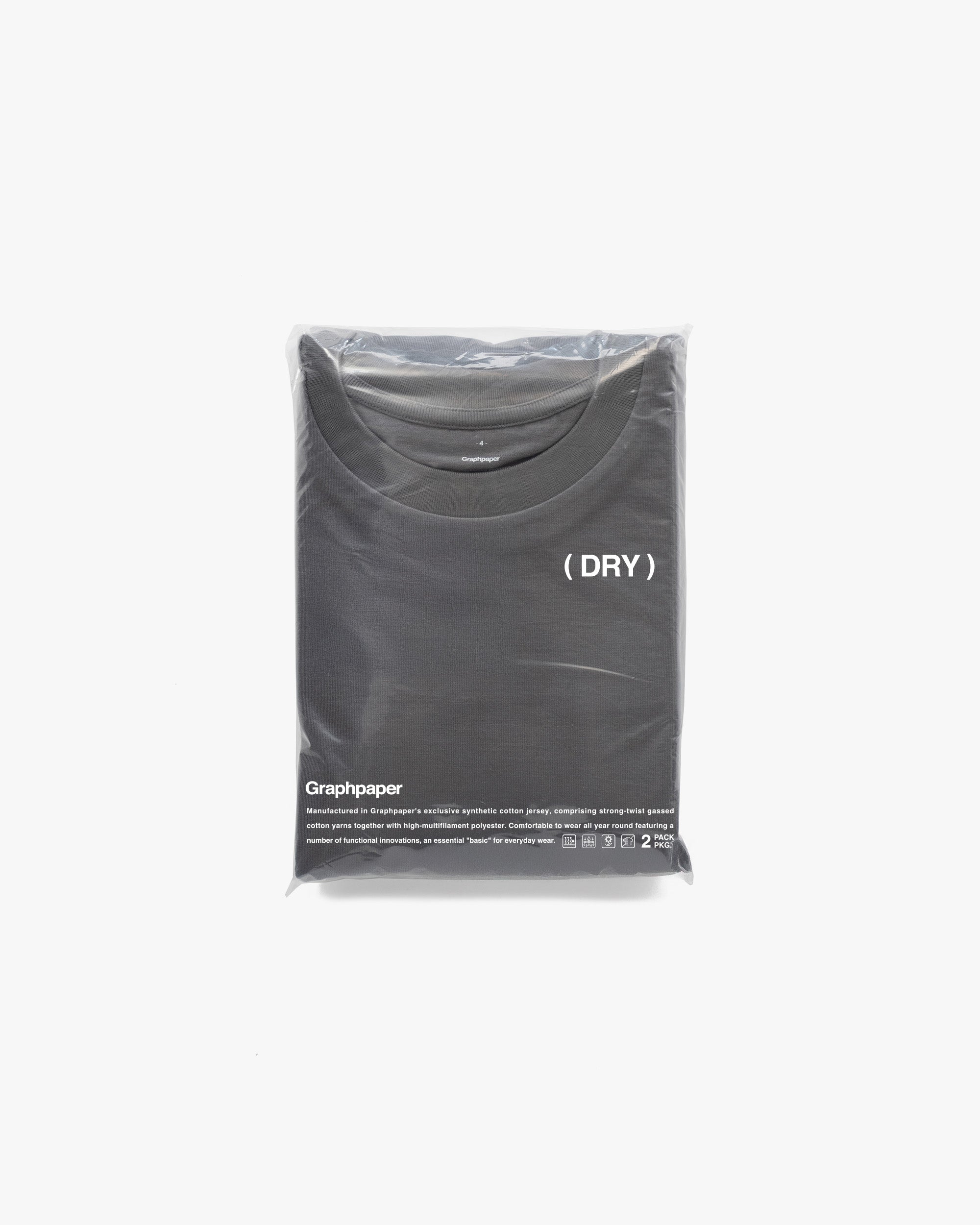 DRY 2-Pack Crew Neck Tee – Graphpaper