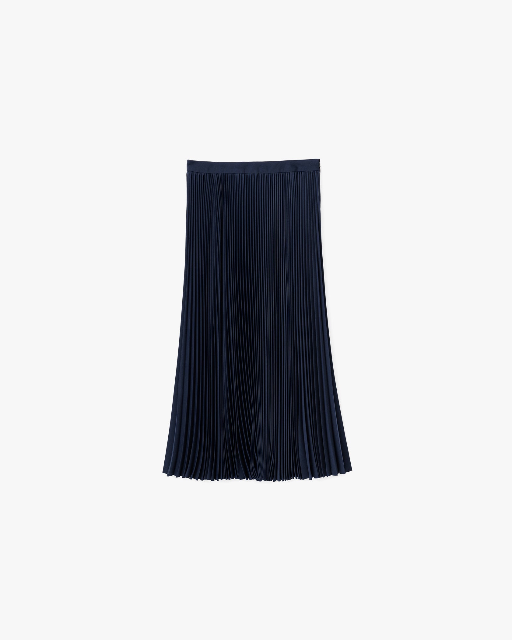 Satin Pleats Skirt – Graphpaper