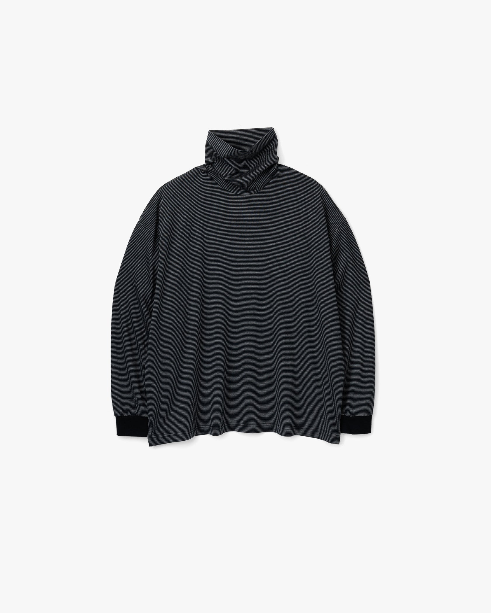 Wool Border L/S Turtle Neck Tee – Graphpaper