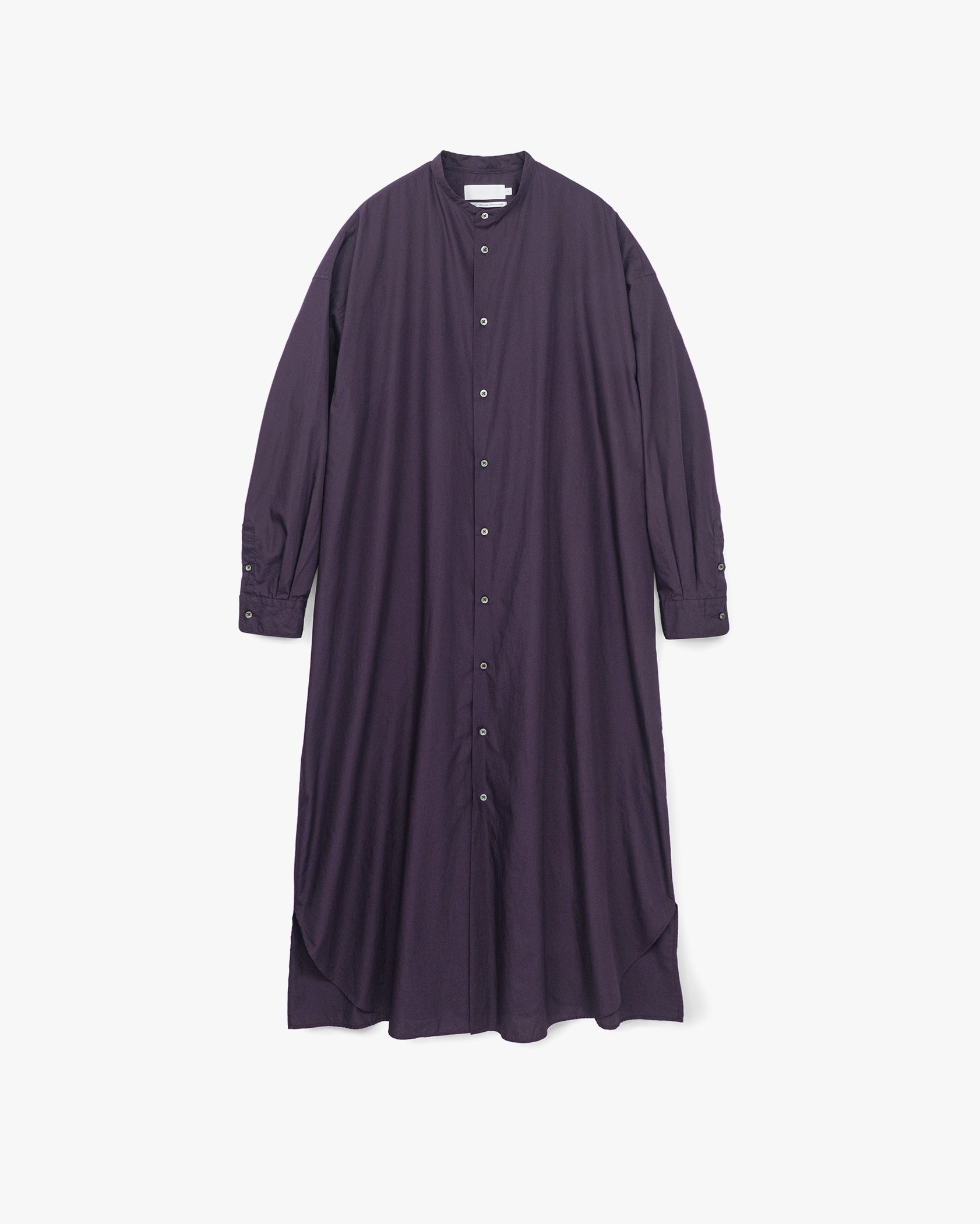 SALE- Broad Band Collar Oversized Shirt Dress – Graphpaper