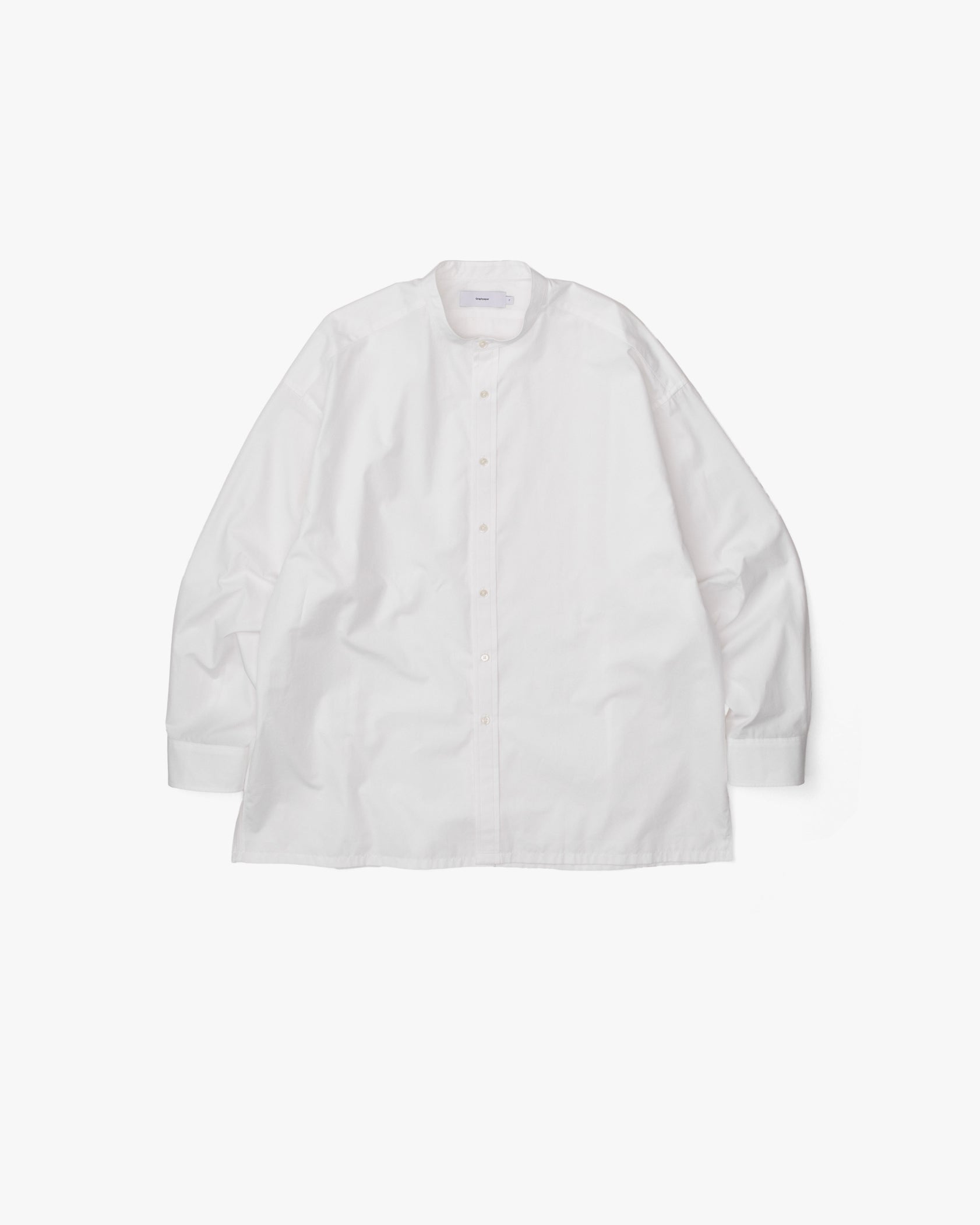 High Count Band Collar Shirt – Graphpaper