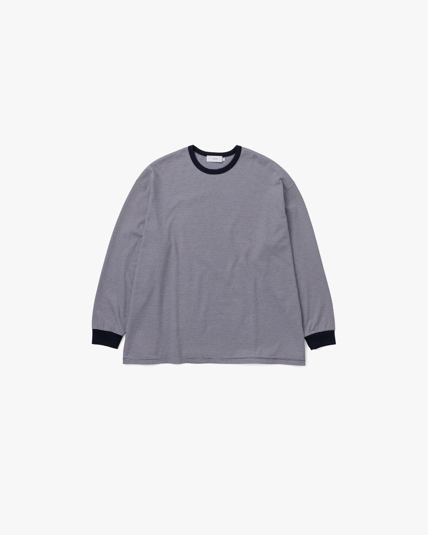 Graphpaper Narrow Border L/S Tee-