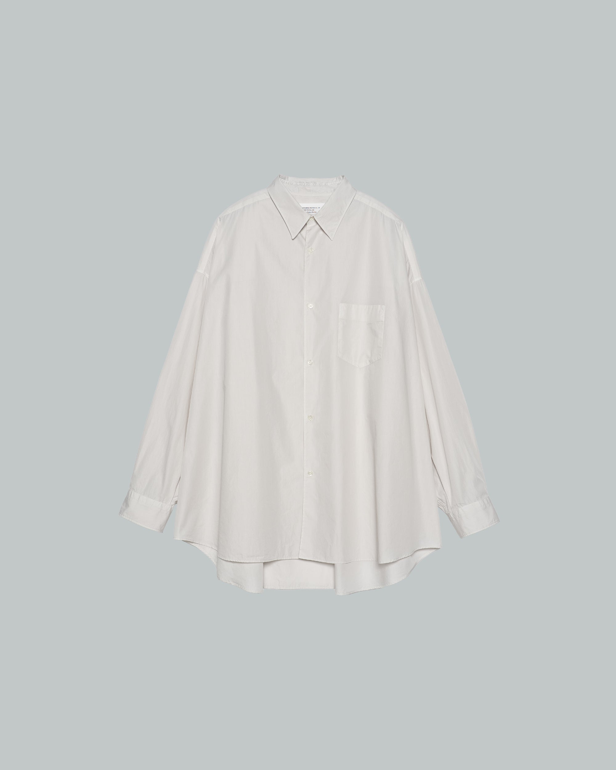 Botanical Dyed Broad L/S Oversized Regular Collar Shirt – Graphpaper