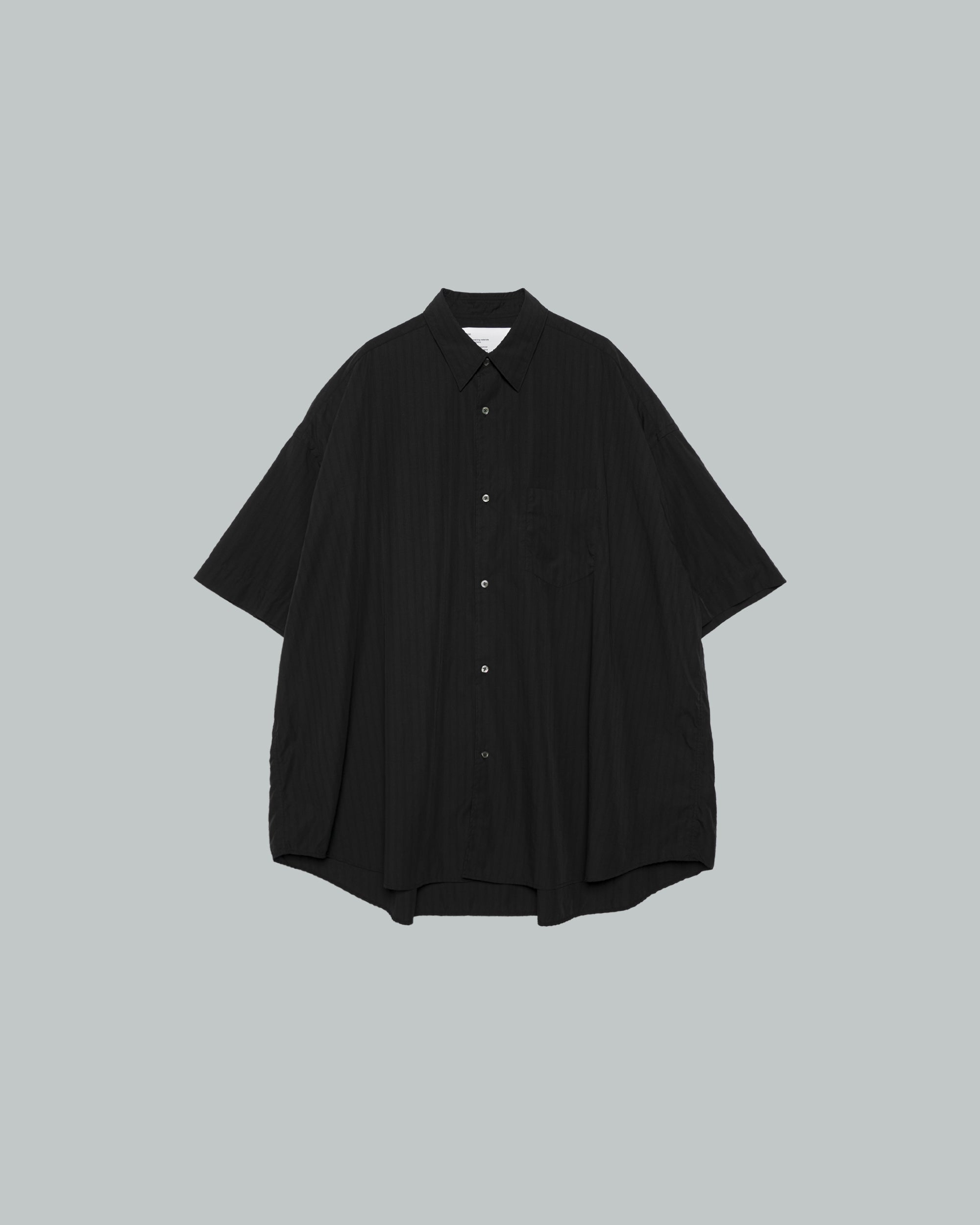 Broad Multi Stripe S/S Oversized Regular Collar Shirt – Graphpaper