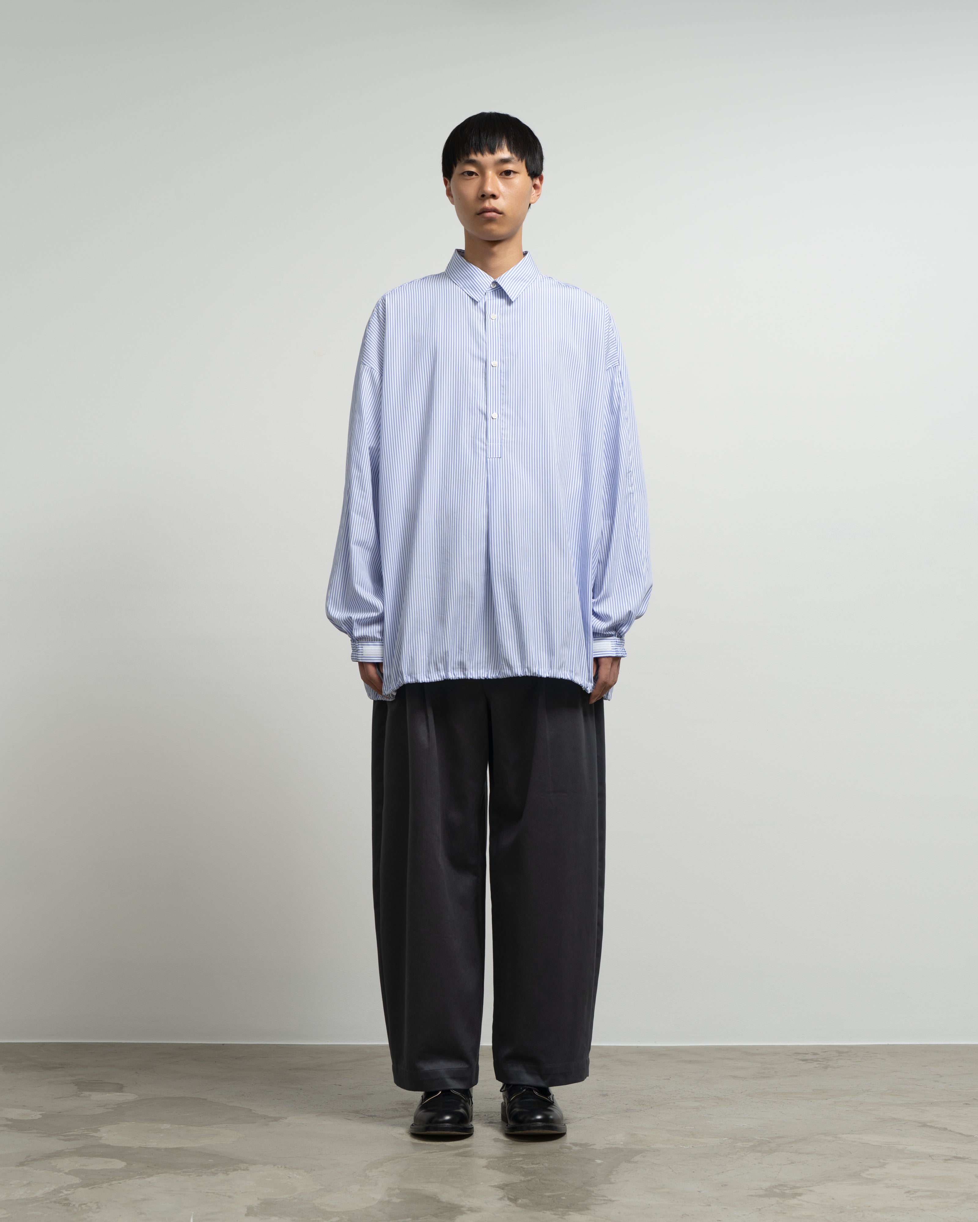 Broad Stripe L/S Pullover Shirt – Graphpaper