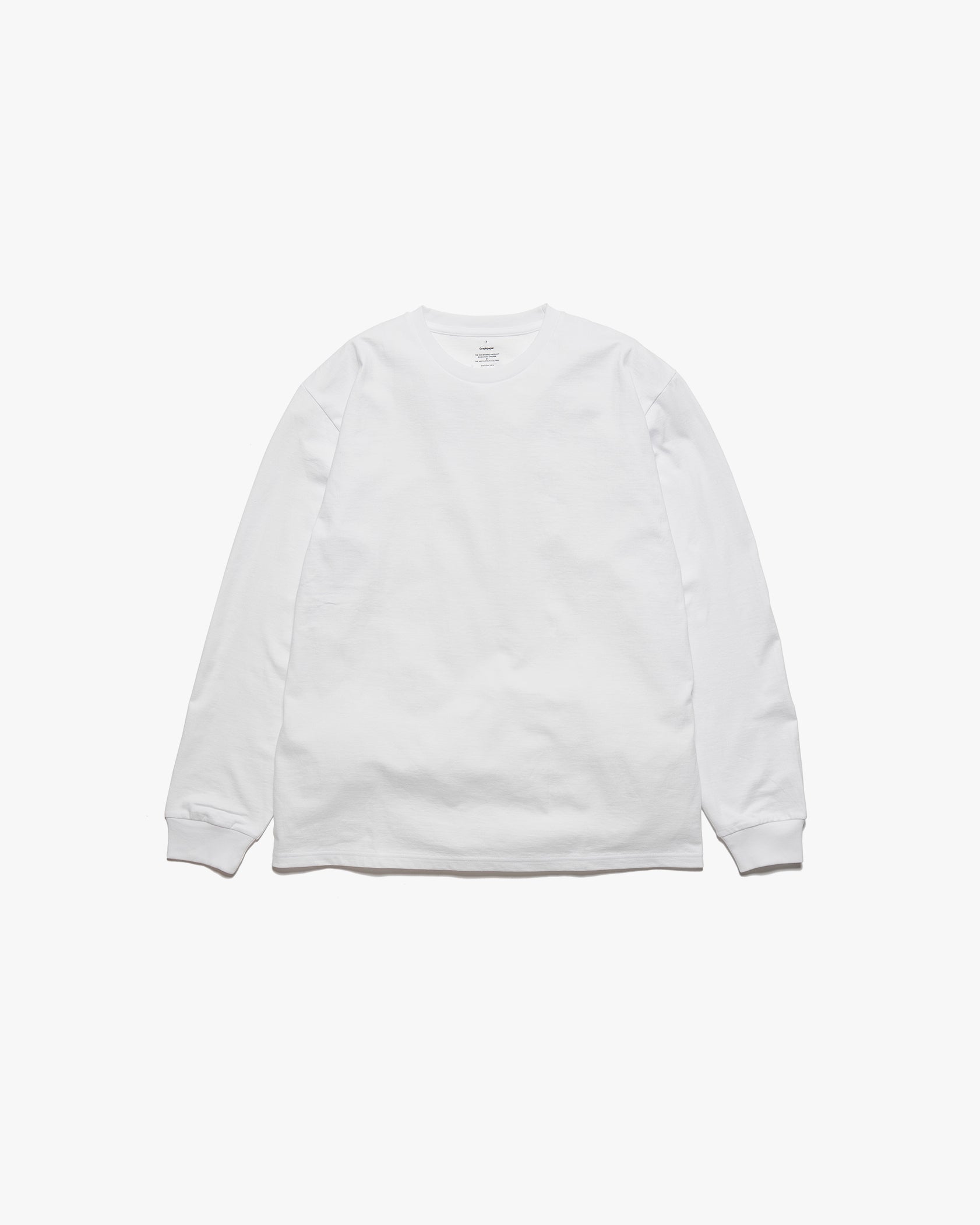 L/S Crew Neck Tee – Graphpaper