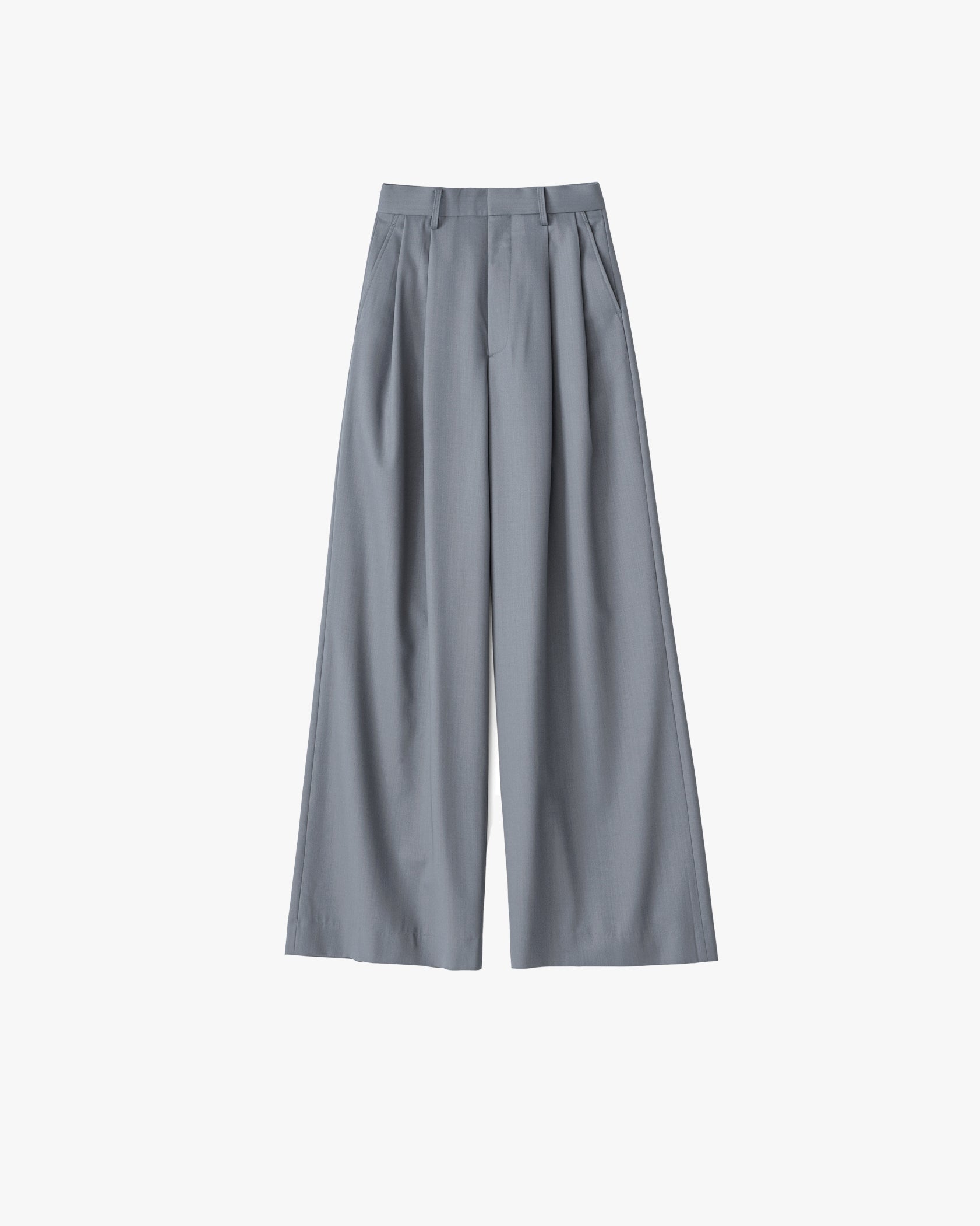 Wool Nylon Gabardine Wide Trousers – Graphpaper