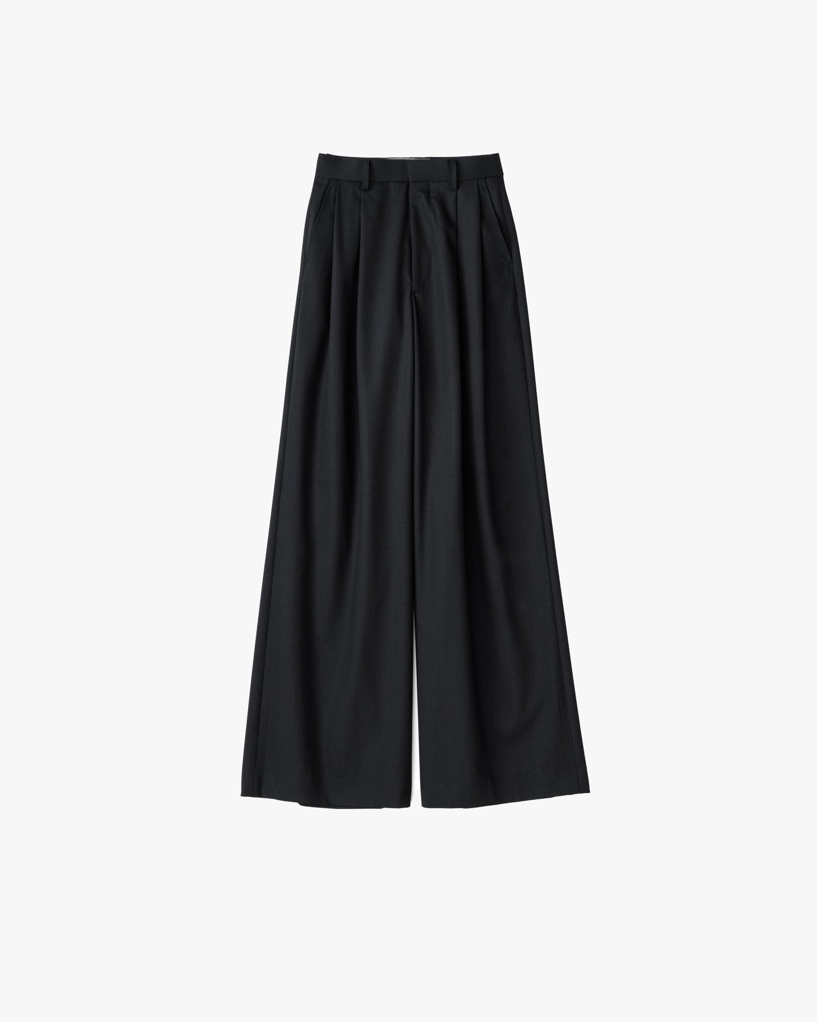 Wool Nylon Gabardine Wide Trousers – Graphpaper