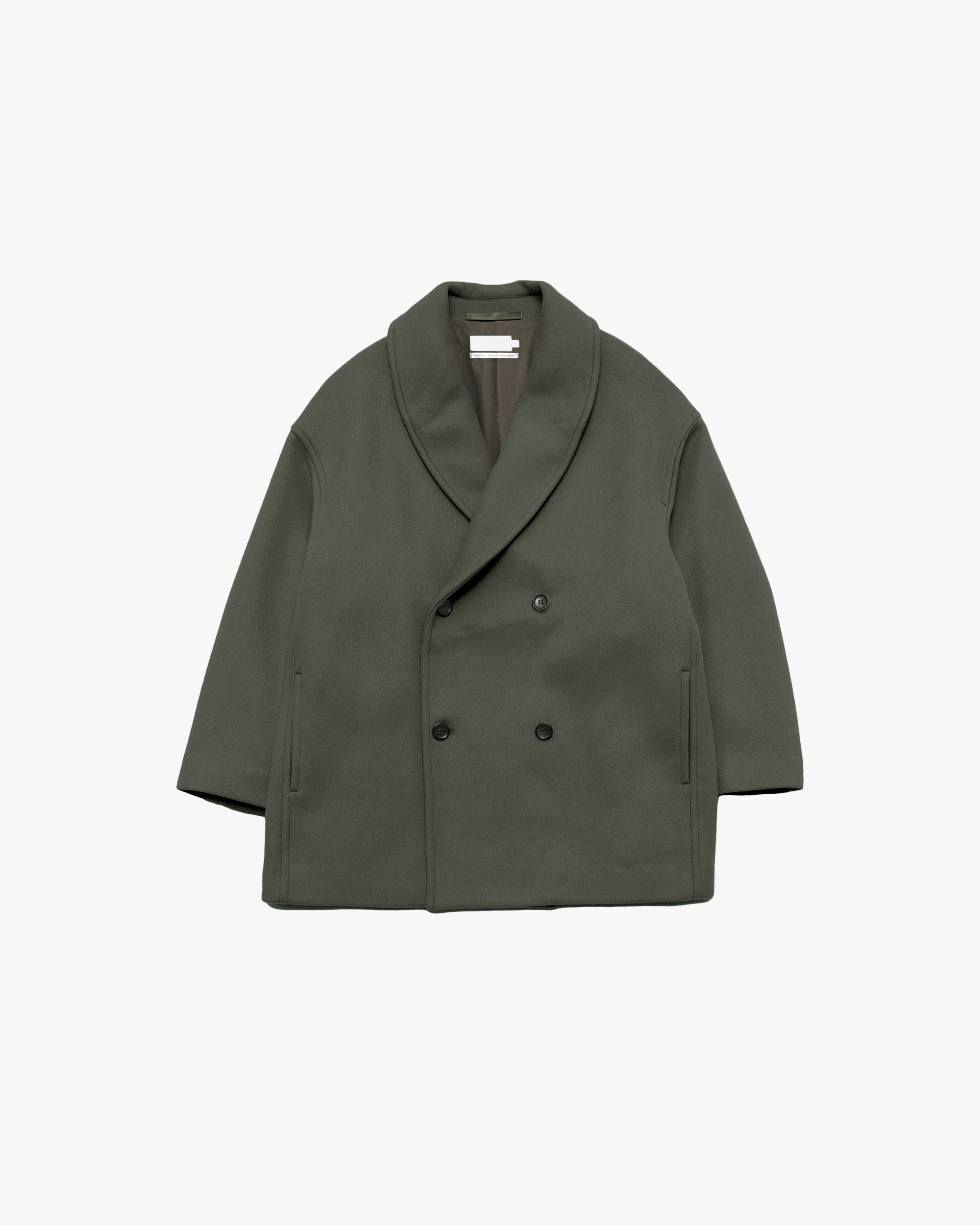 Light Melton Shawl Collar Coat [Women] – Graphpaper