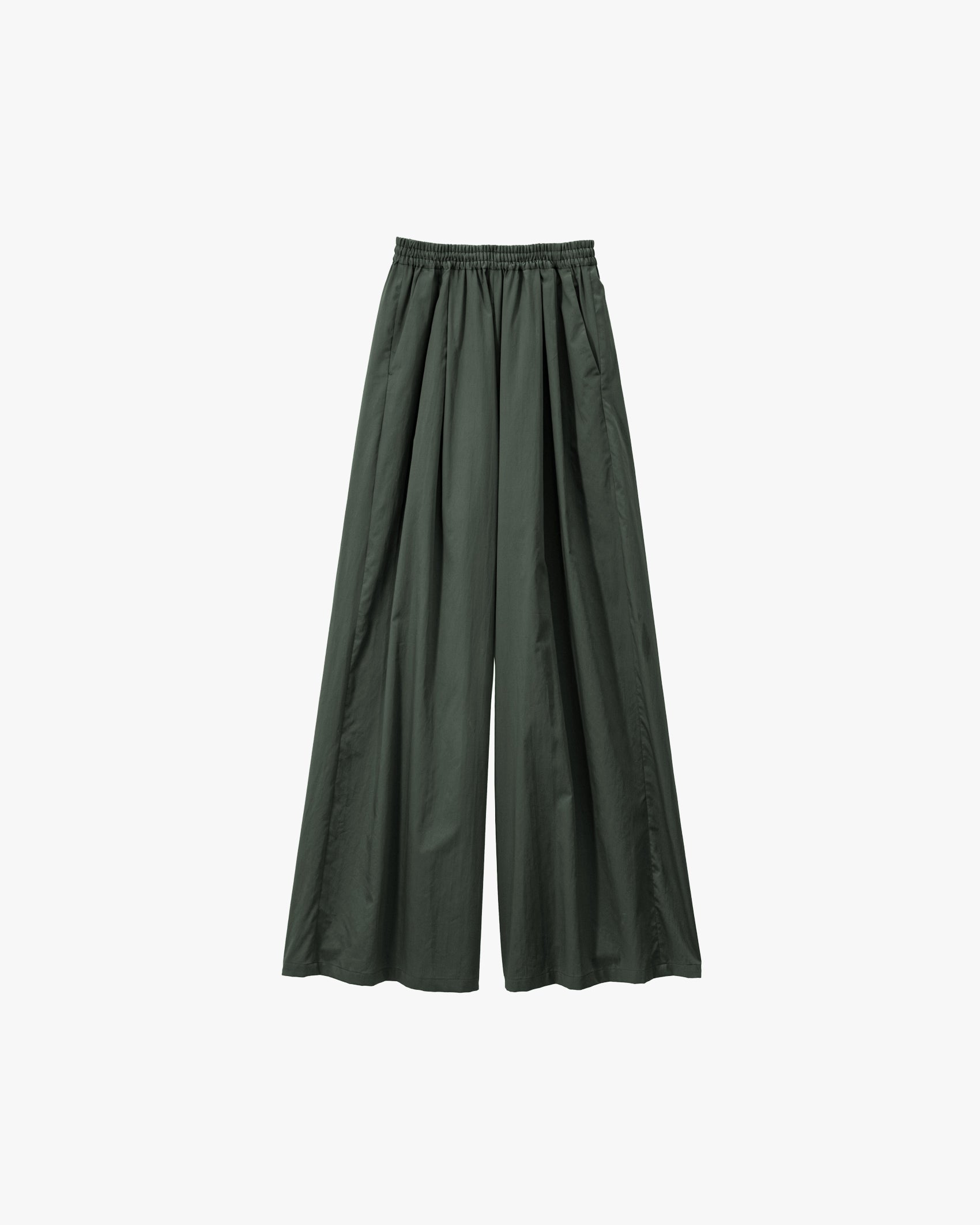 パンツ graphpaper High Count Weather Two Tuck Graphpaper) Scale Off Gabardine Two Tuck Wide Trousers