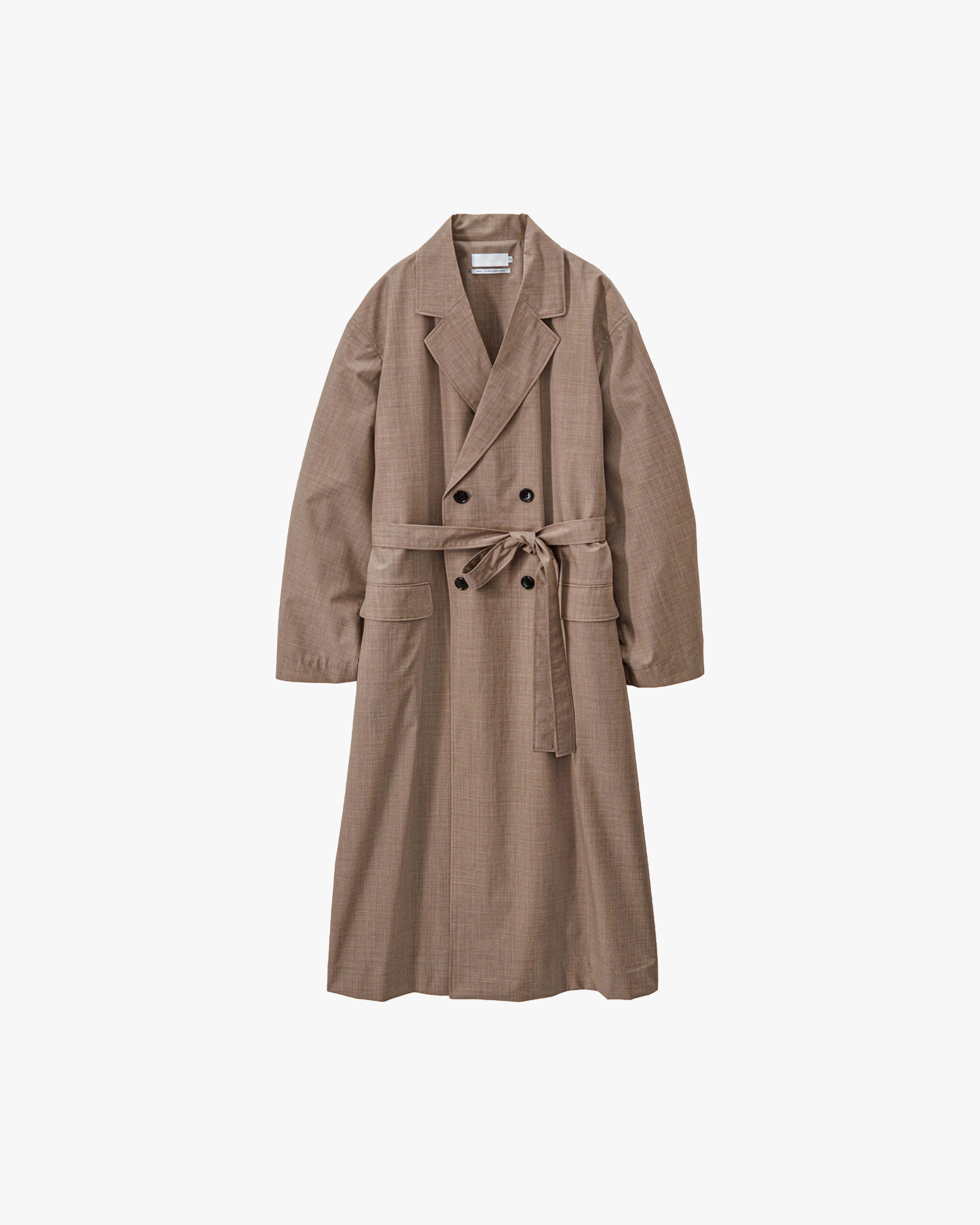 ジャケット・アウター Graphpaper Viscose Cupro Oversized Coat SALE- Fine Wool Heather Oversized Coat – Graphpaper
