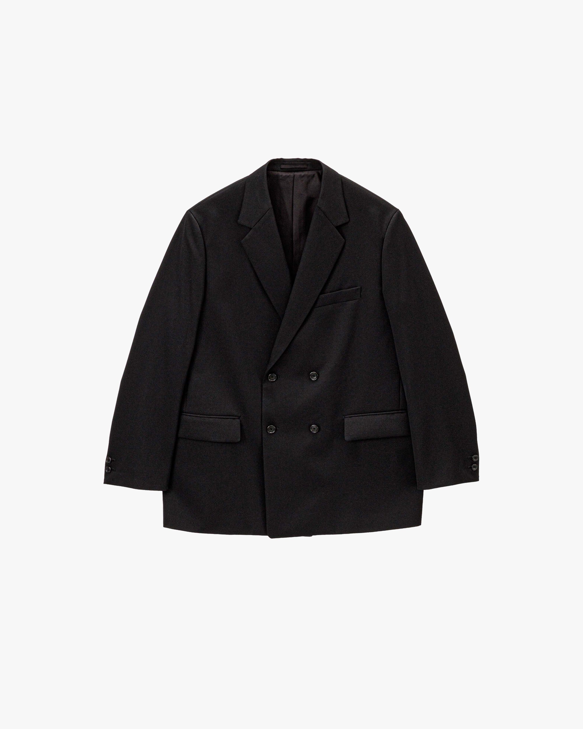 Resin Wool Gabardine Oversized Double Jacket – Graphpaper