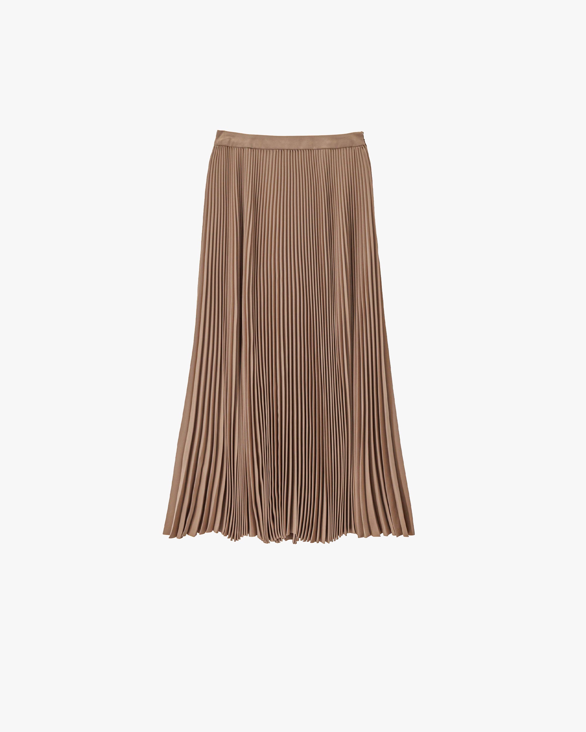 Satin Pleats Skirt – Graphpaper