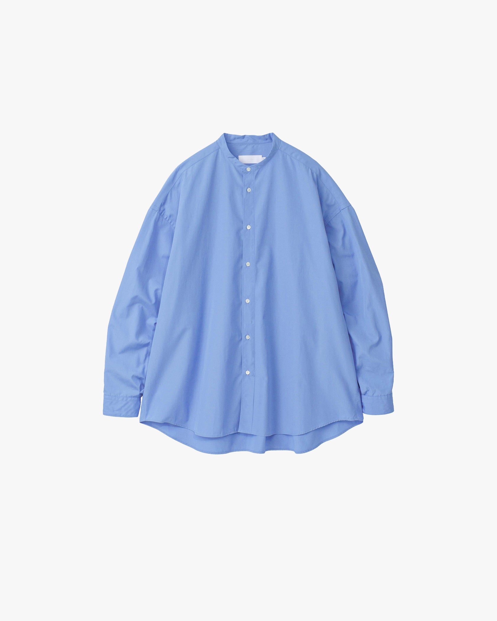 High Count Broad L/S Oversized Band Collar Shirt – Graphpaper