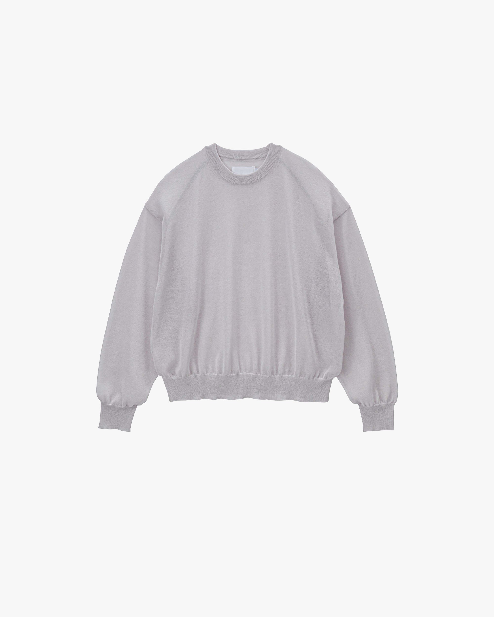 Coiled Wool Nylon Oversized Crew Neck Knit – Graphpaper