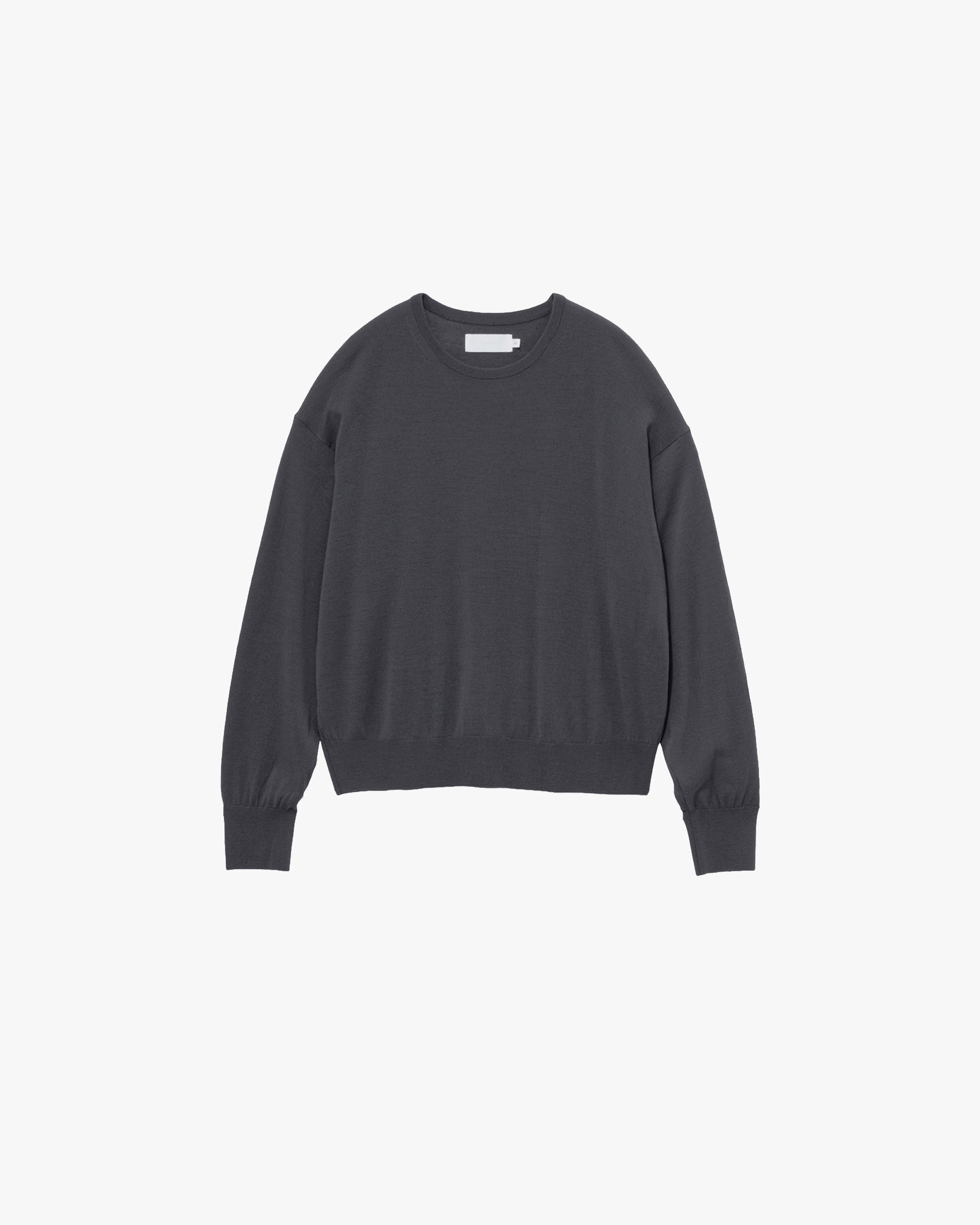 High-Gauge Short Crew Neck Knit – Graphpaper