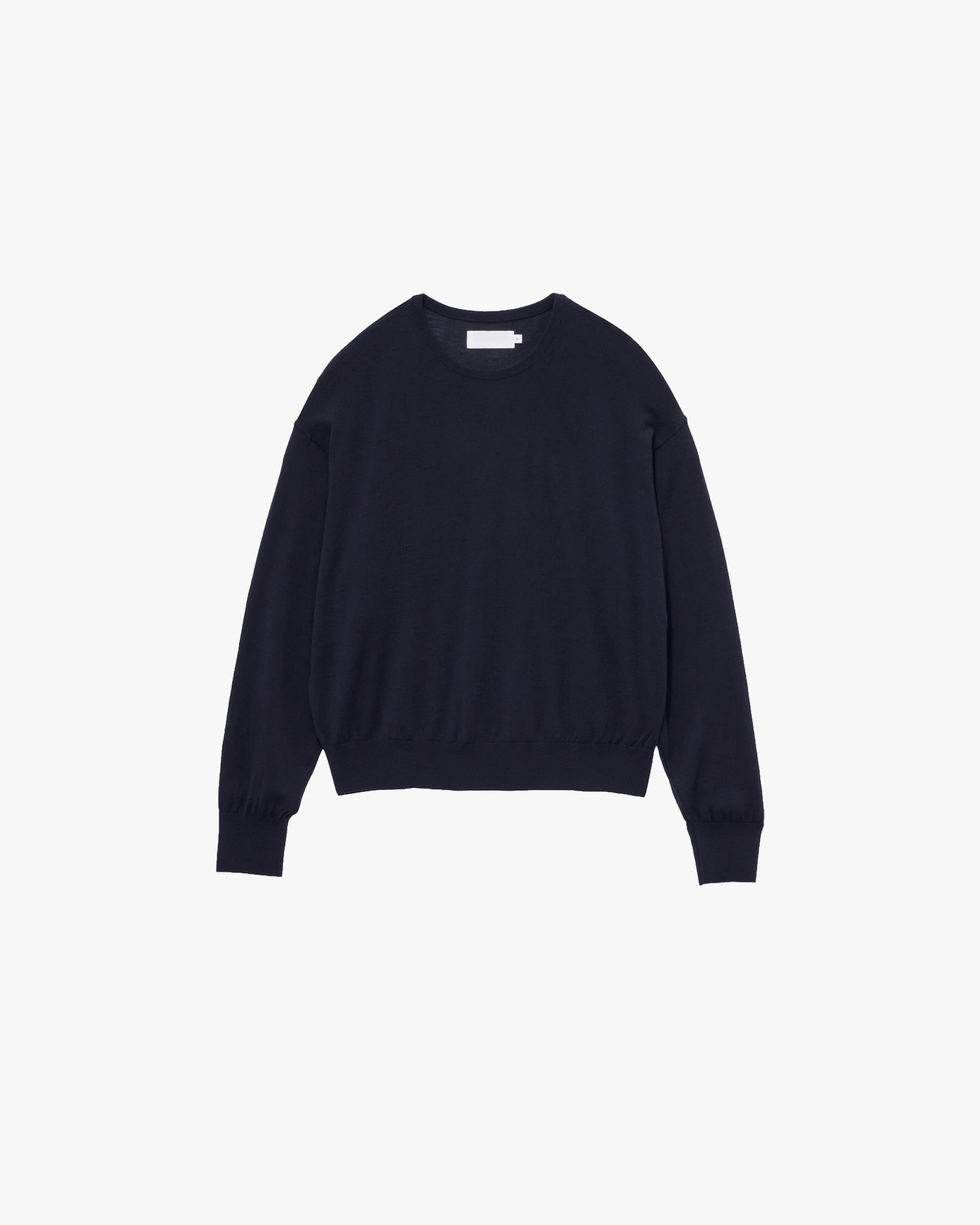 High-Gauge Short Crew Neck Knit – Graphpaper