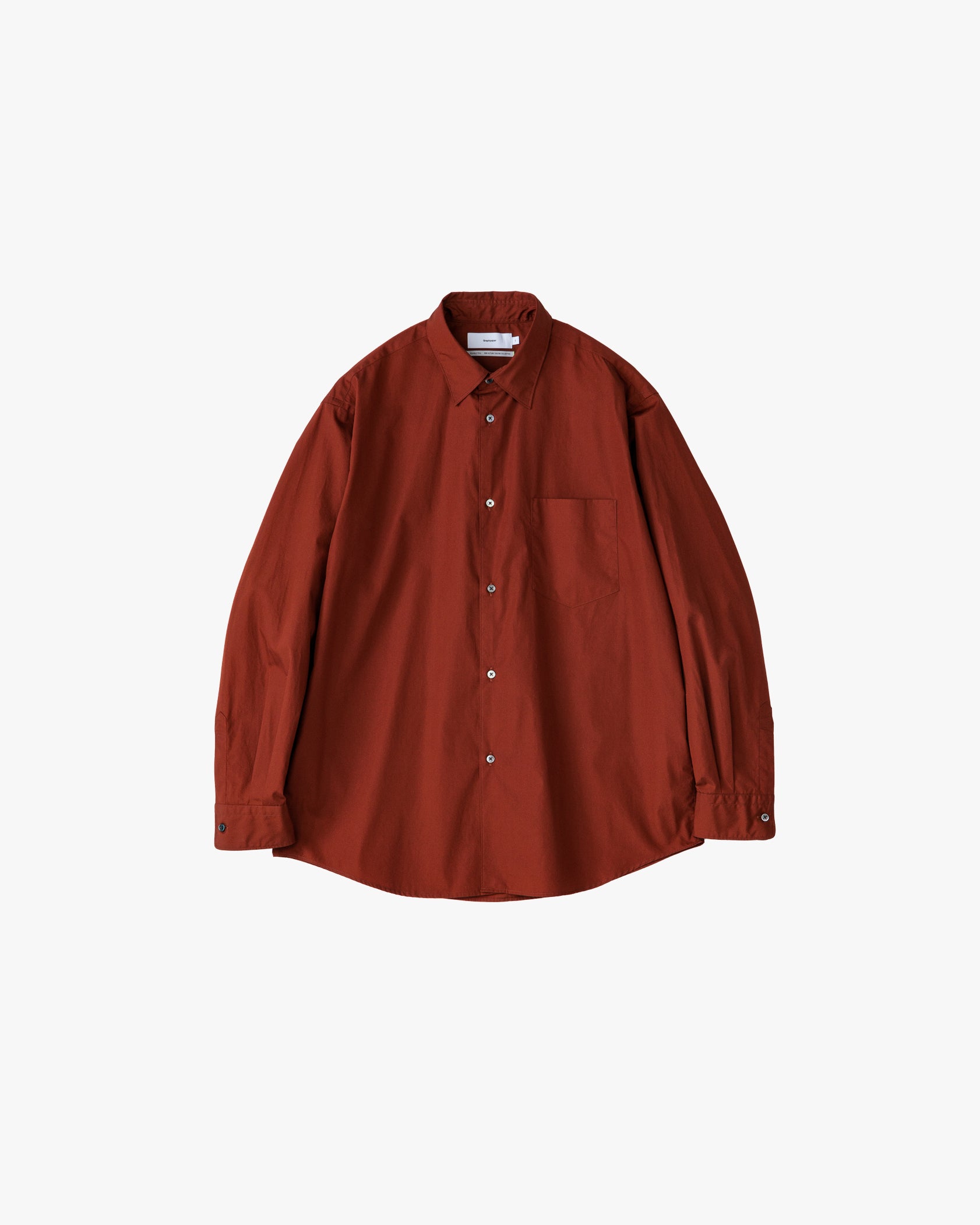 Broad Regular Collar Shirt – Graphpaper
