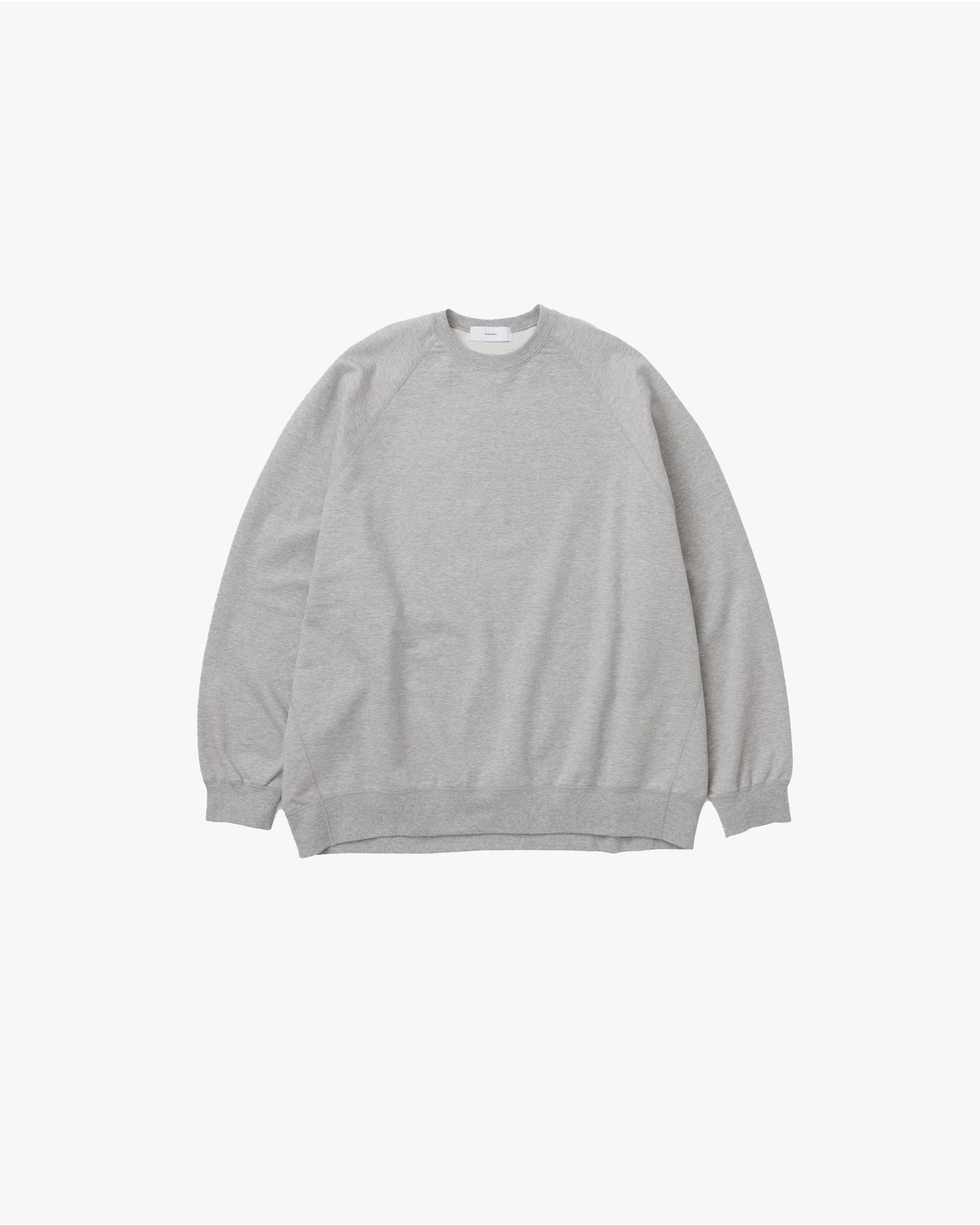 Graphpaper グラフペーパー Cotton Light Terry Crew Neck GU233
