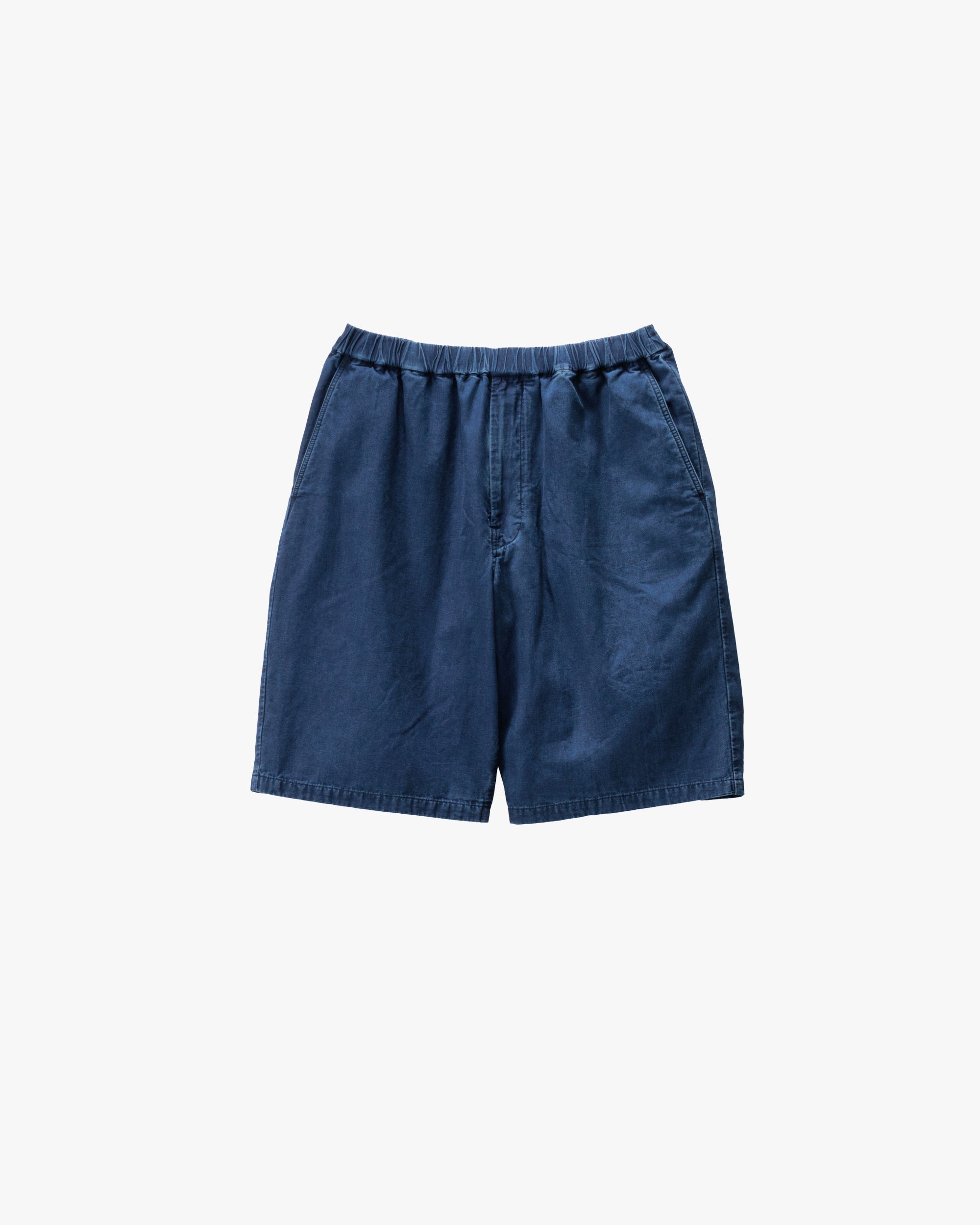 SIDOGRAS Indigo Poplin Track Shorts – Graphpaper