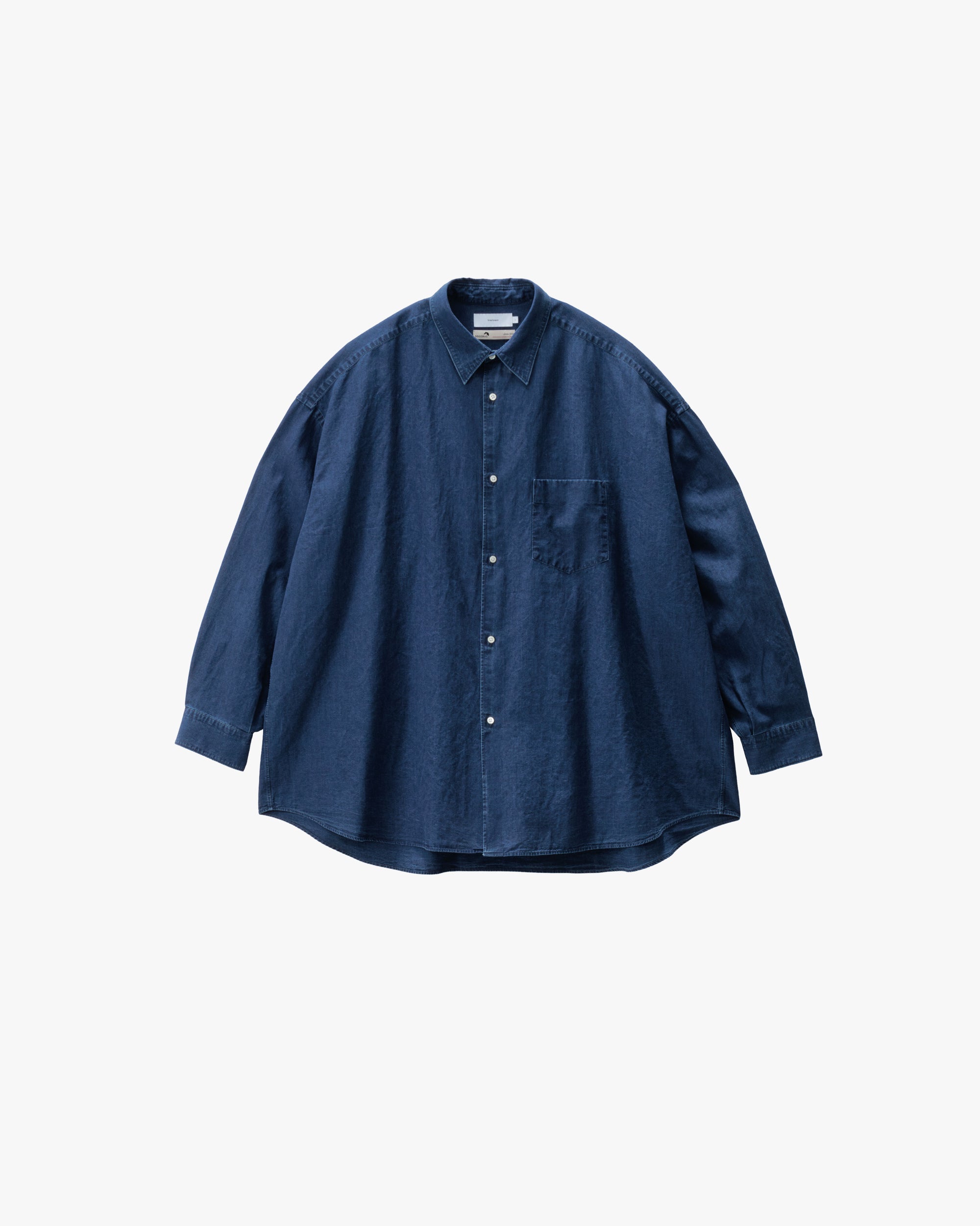トップス Graphpaper SIDOGRAS Regular Collar Shirt Graphpaper】 SIDOGRAS S/S Oversized Regular Collar Shirt