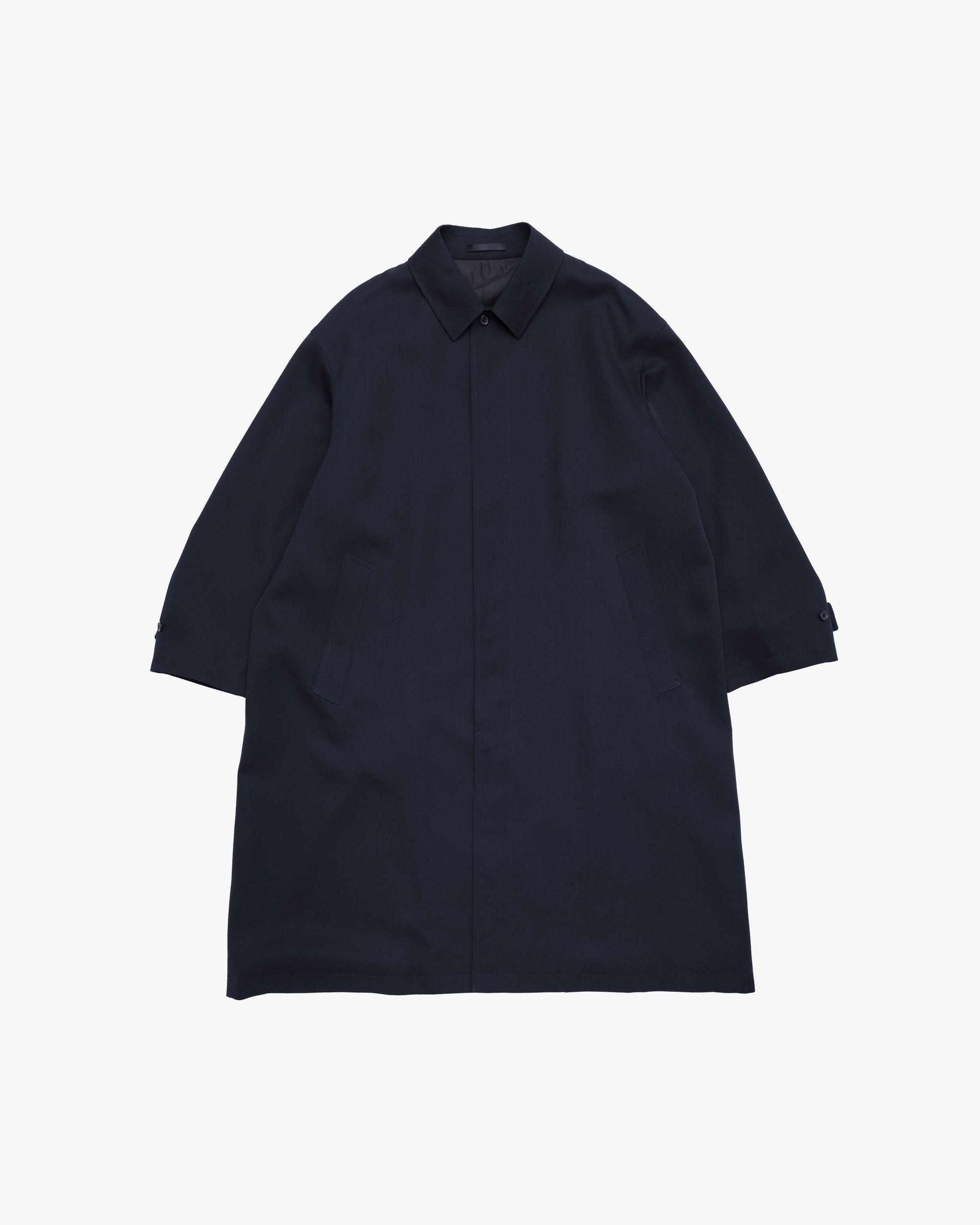25ss COMOLI wool gaba bal coat ウールギャバ 3 COMOLI -Wool Gaba Bal Collar Coat- | twelve blog