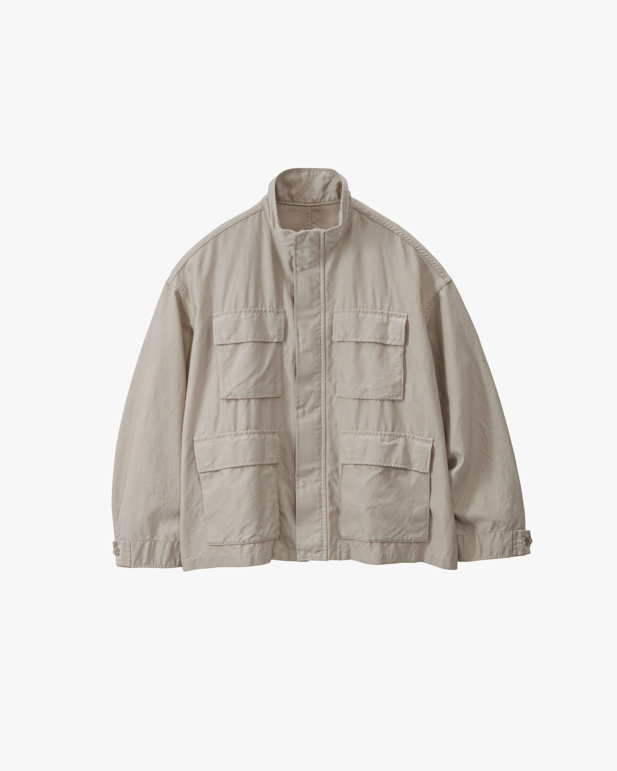 ジャケット・アウター Graphpaper Cupro Military Jacket Graphpaper(グラフペーパー)21SS Collectionの新作、Cupro
