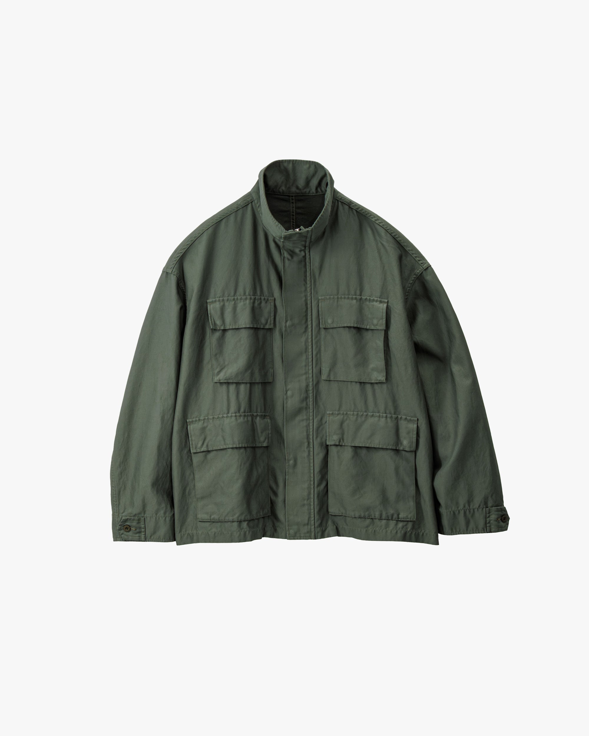ジャケット・アウター Graphpaper Cupro Military Jacket Graphpaper(グラフペーパー)21SS Collectionの新作、Cupro