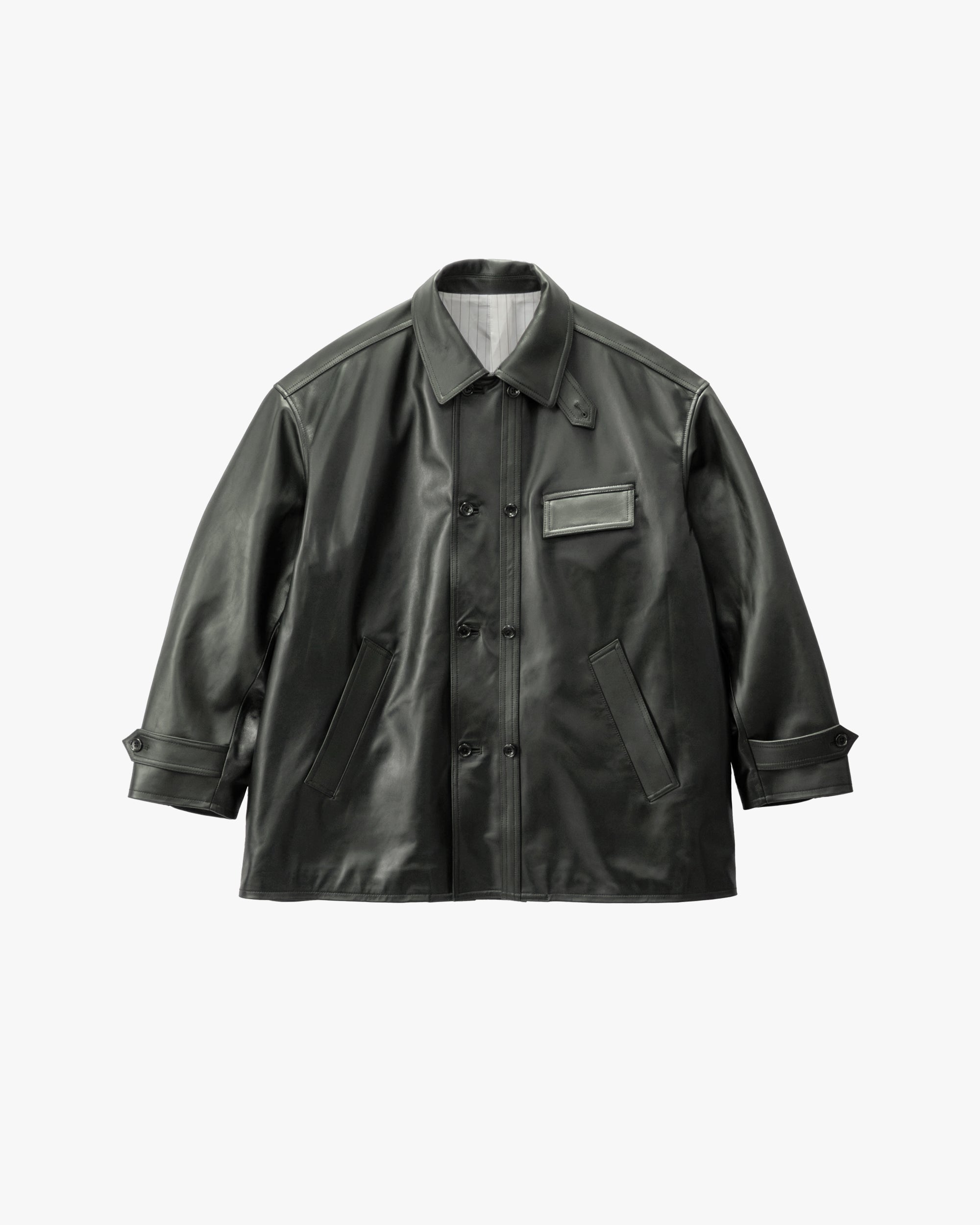ジャケット・アウター Graphpaper Sheep Leather Track Blouson Graphpaper (グラフペーパー) Sheep Leather Track Blouson