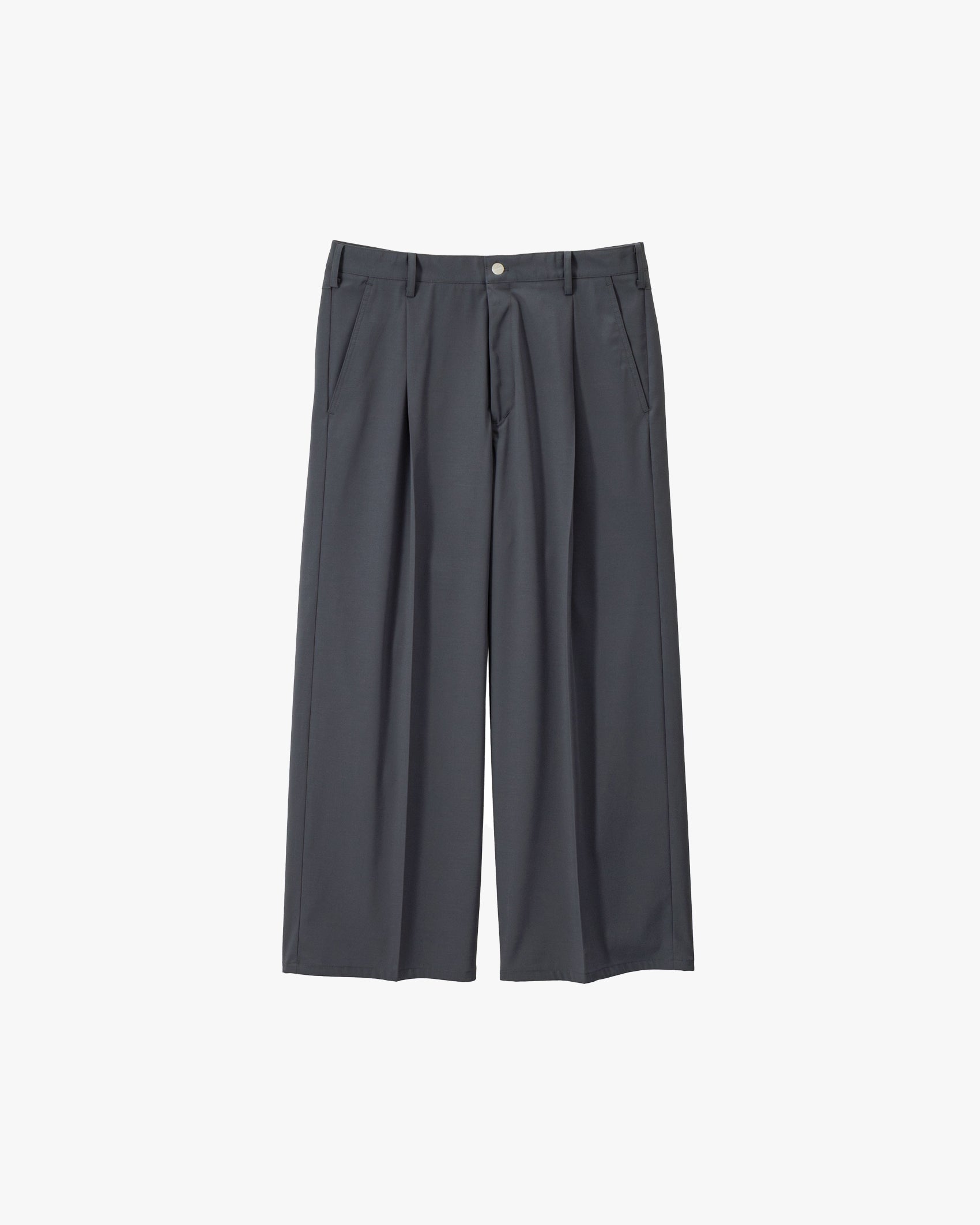 スーツ Graphpaper SemiDull Oxford Wide Trousers GM253-40090B_2.jpg?v=1751702203