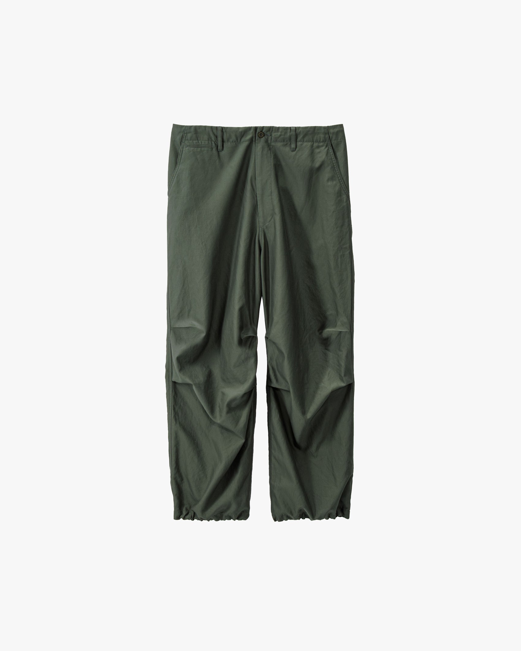 パンツ CALEE BACK SATIN MILYTARY PANTS Sage de Cret Cotton/Linen Back Satin Pegtop Military Pants Black