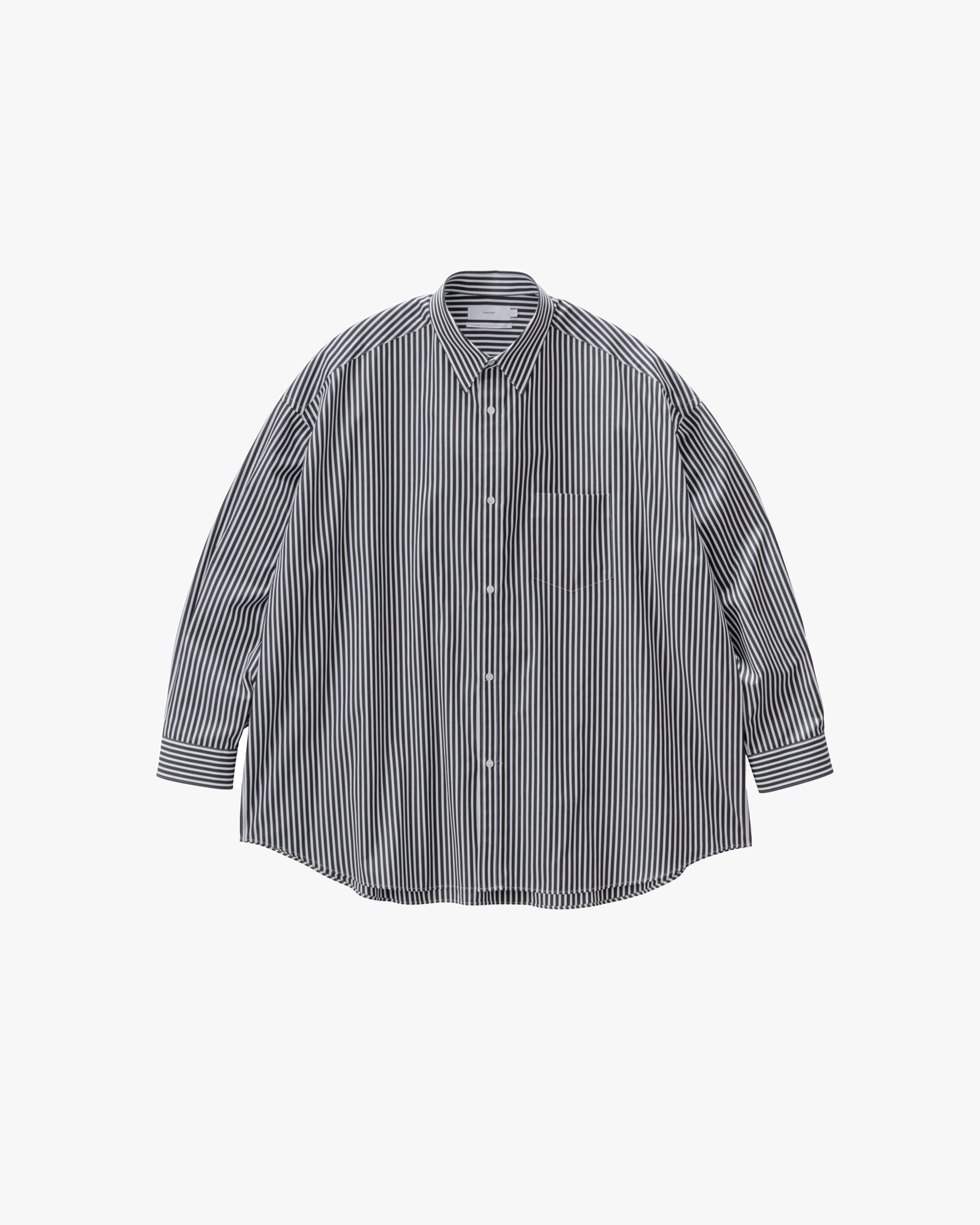High Count Regular Collar Round Cut Oversized Shirt – Graphpaper