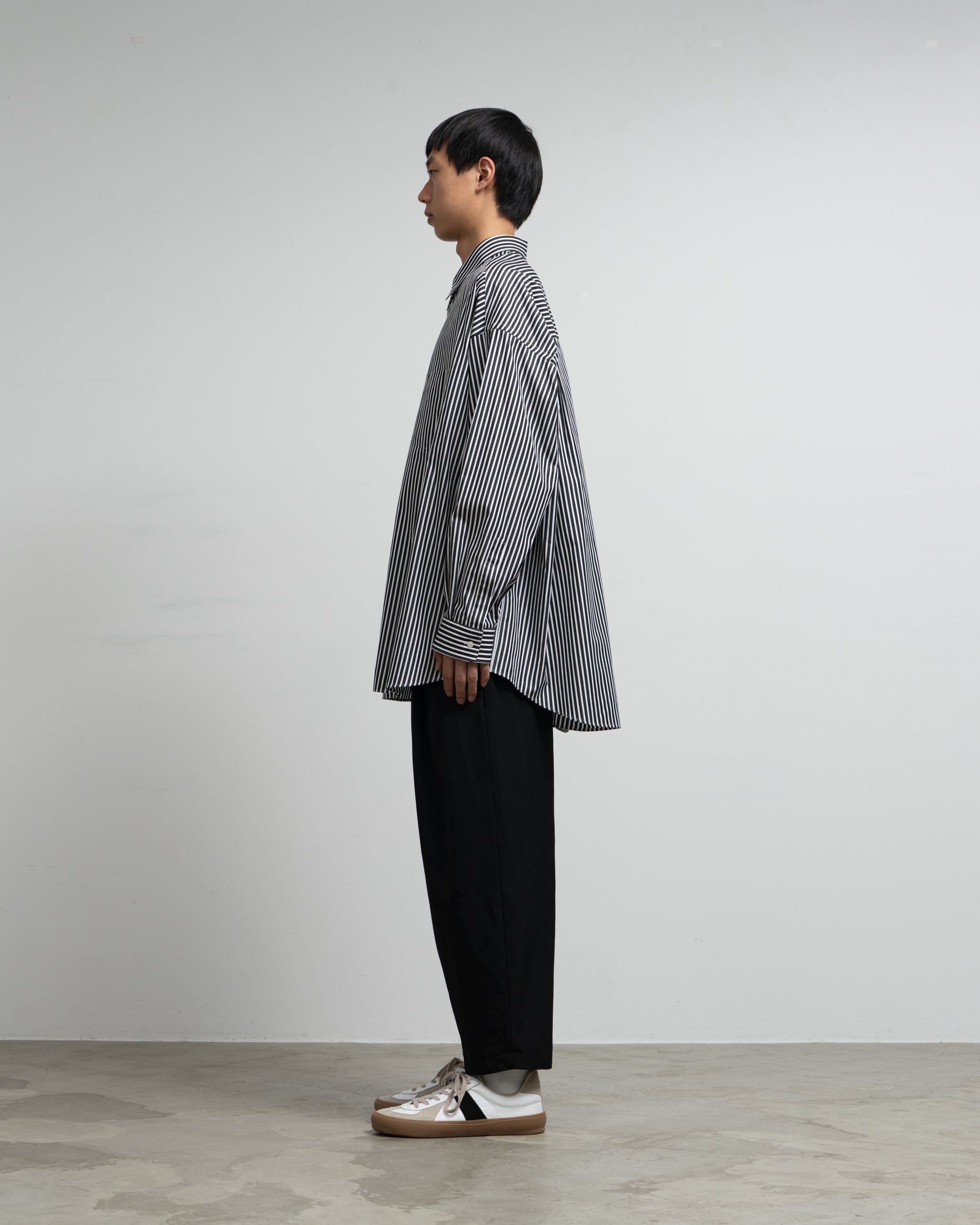 High Count Regular Collar Round Cut Oversized Shirt – Graphpaper