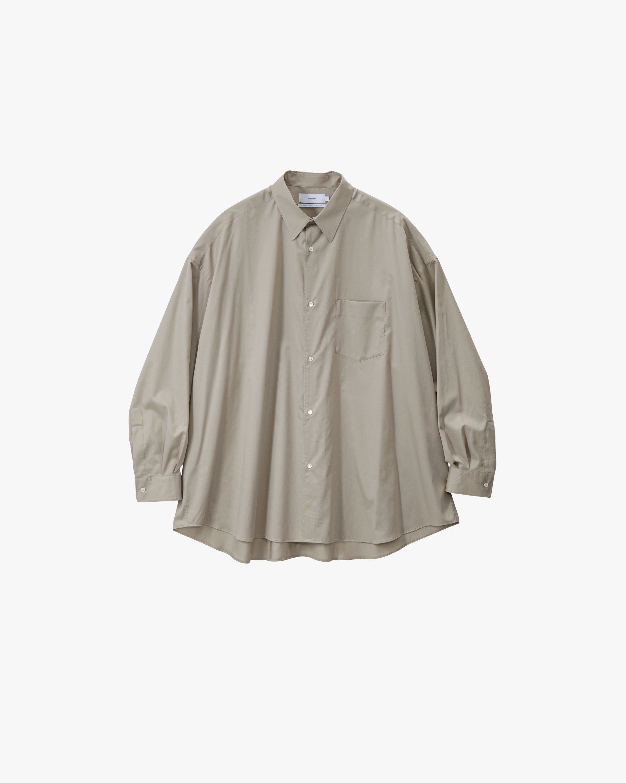 トップス Graphpaper SUMI Oversized Regular Shirt Graphpaper Broad Stripe S/S Oversized Regular Collar Shirt