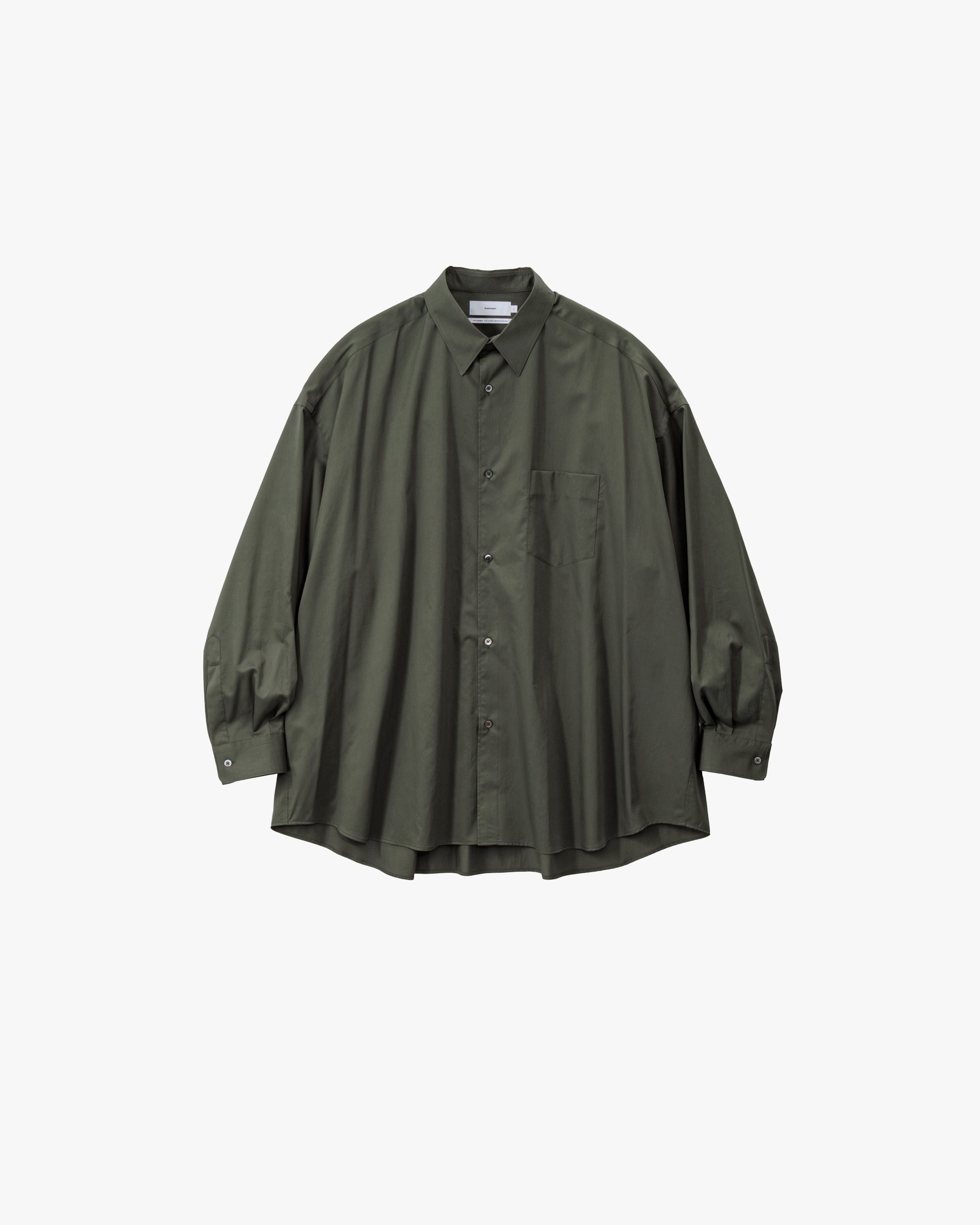 ジャケット・アウター tech long sleeve band collar shirt and wander】tech long sleeve band collar shirt