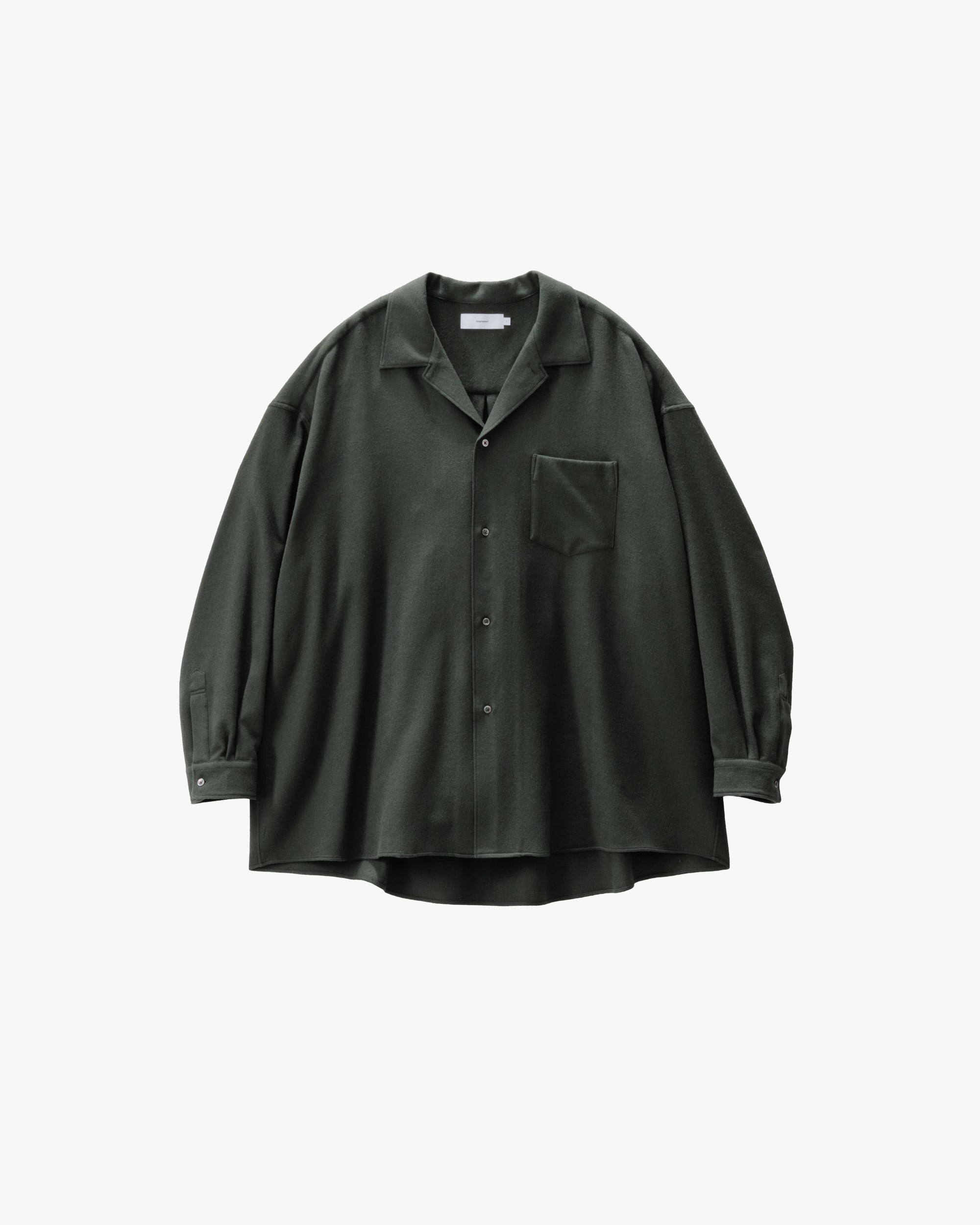 Extra Fine Wool Viyella Sleeping Shirt – Graphpaper