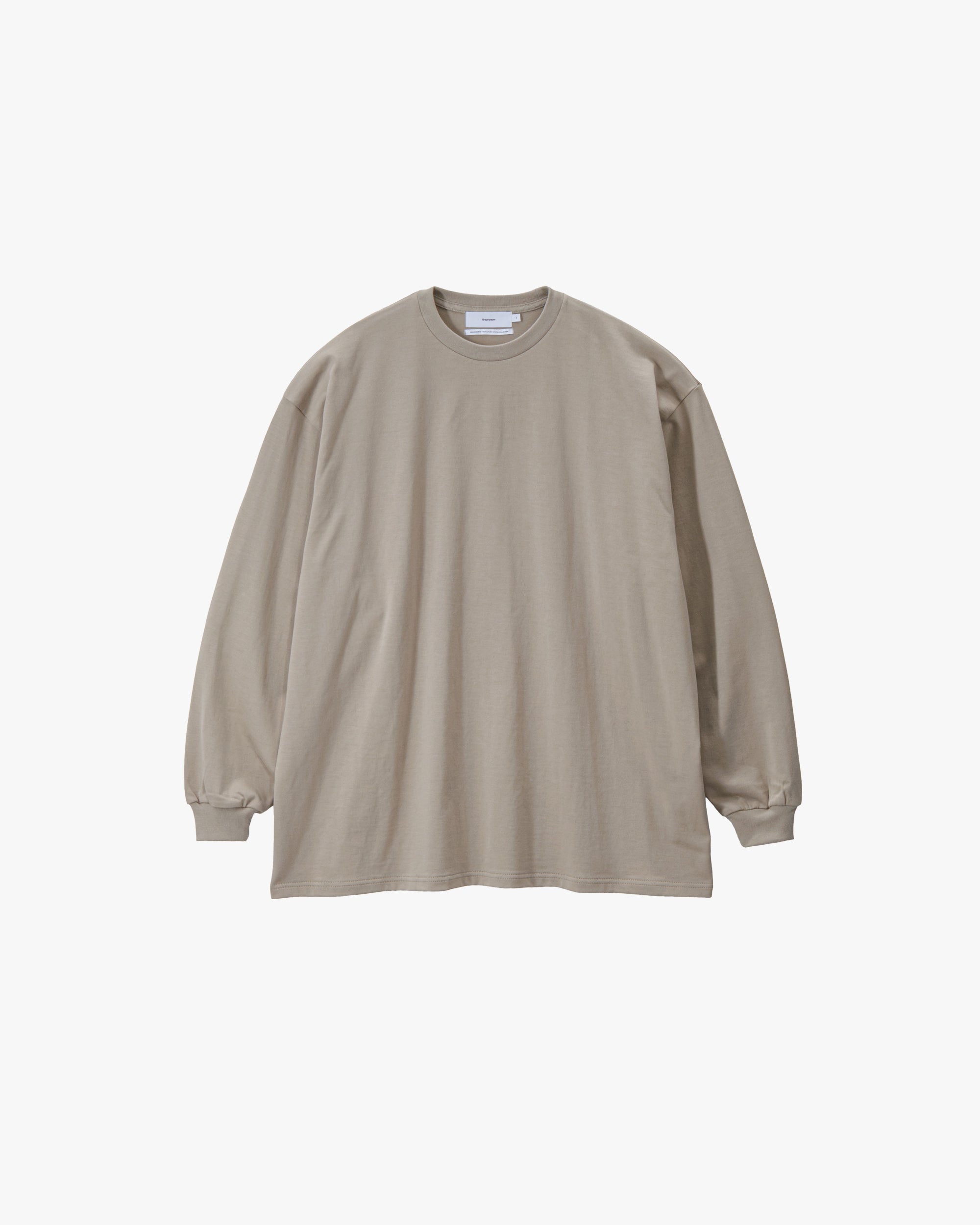 トップス 22SS Graphpaper wool oversized shirt Techno Wool Tropical Oversized Band Collar Shirt – Graphpaper