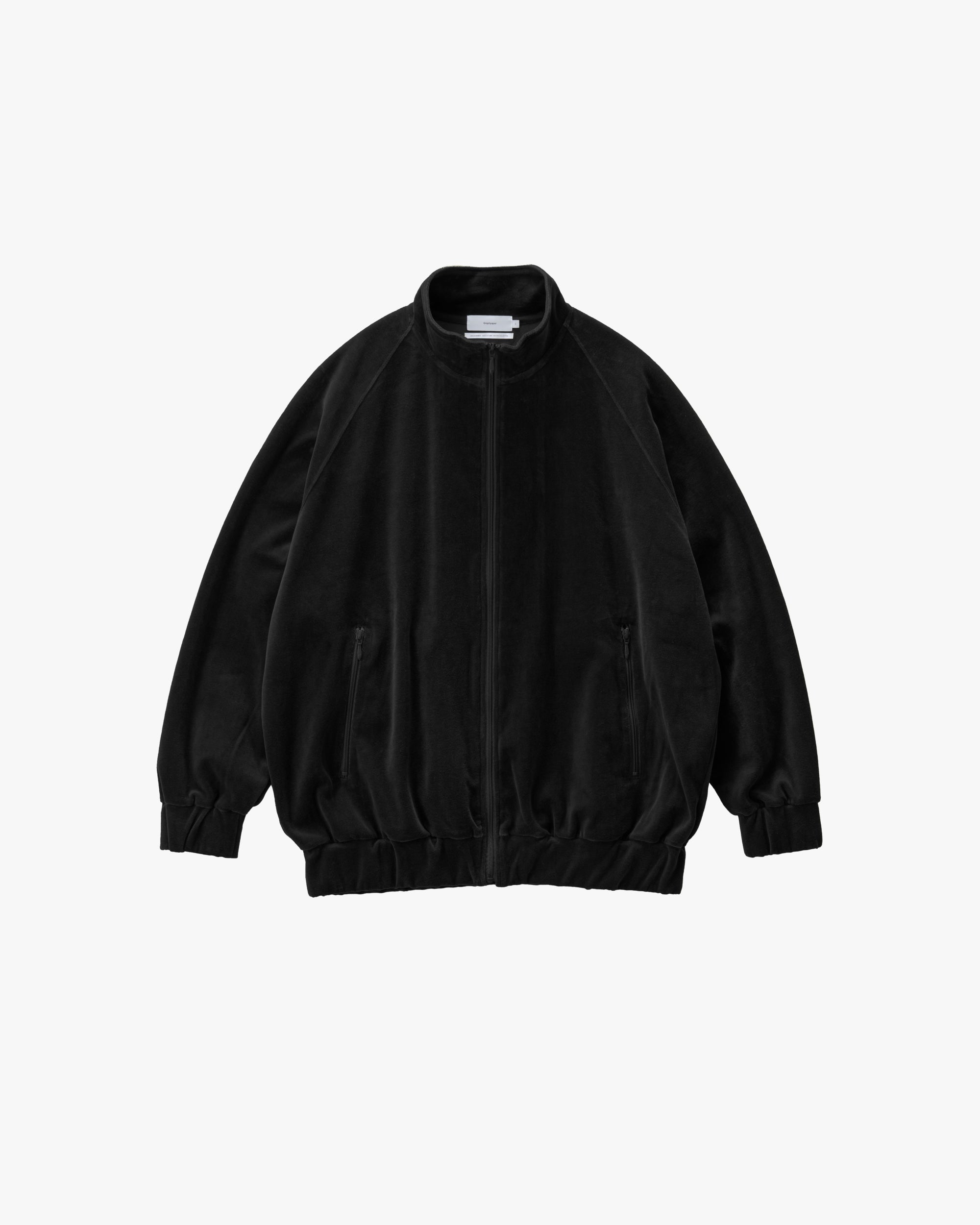 ジャケット・アウター Graphpaper Compact Velour Track Jacket Compact Velour Track Jacket – Graphpaper