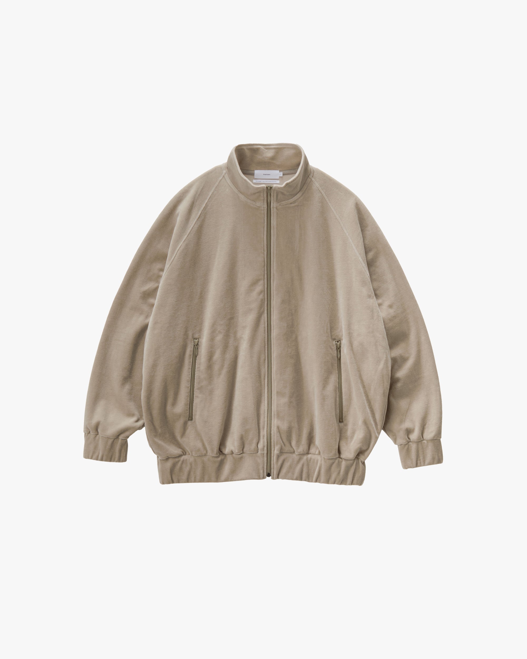 ジャケット・アウター Graphpaper Compact Velour Track Jacket Compact Velour Track Jacket | ref. / Web Store