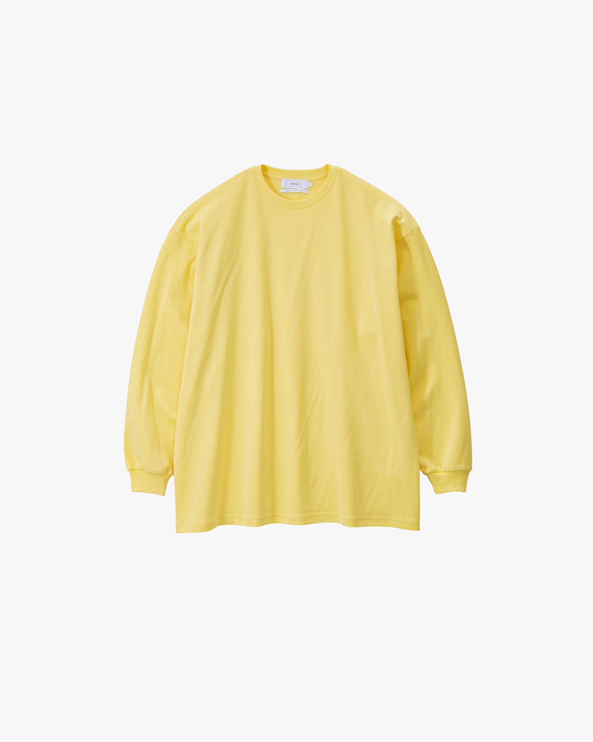 Brushed Mockrody Crew Neck L/S Tee – Graphpaper