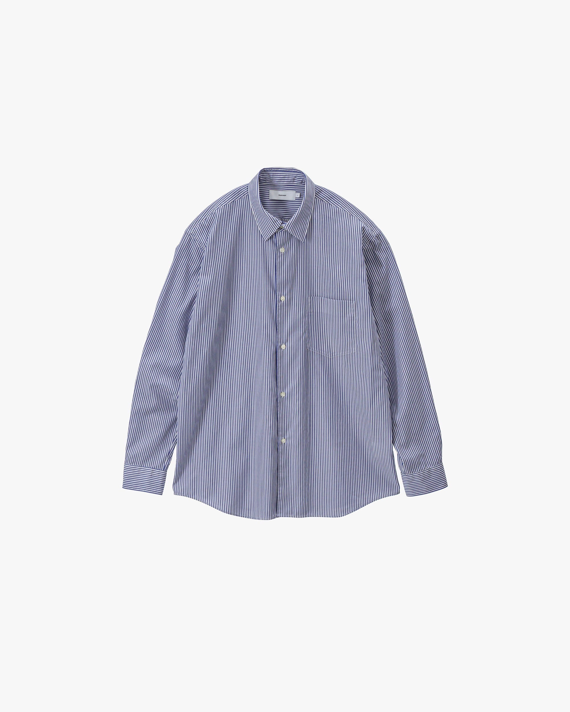 Broad Stripe Regular Collar Shirt – Graphpaper