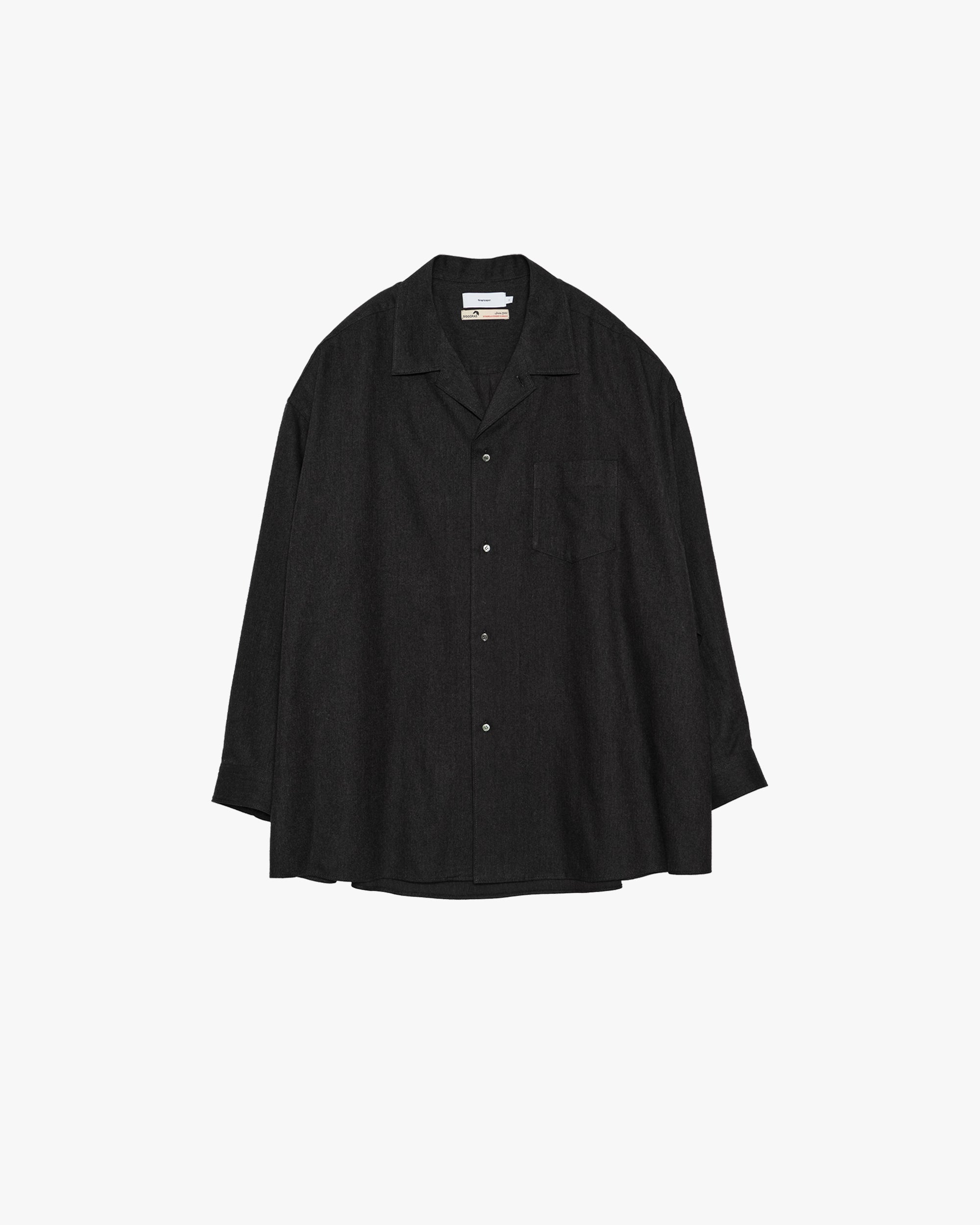 SIDOGRAS Cotton Herringbone Flannel Sleeping Shirt – Graphpaper