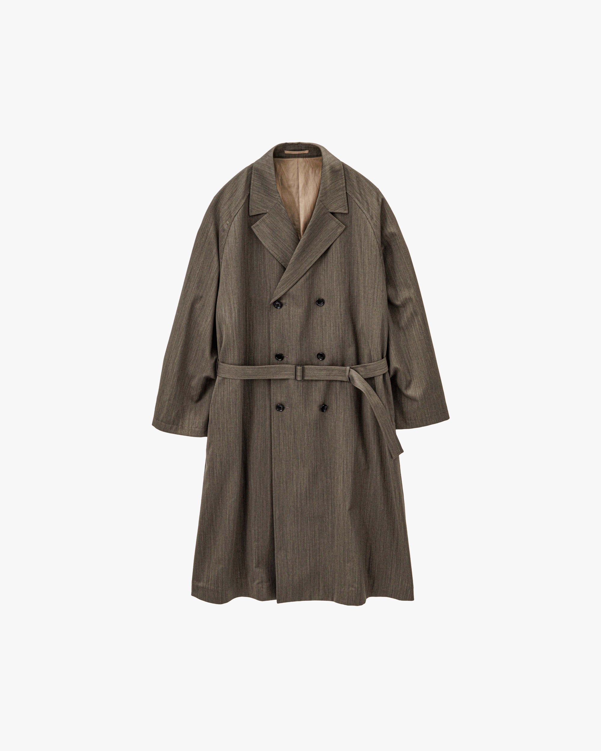 Melange Herringbone Trench Coat – Graphpaper