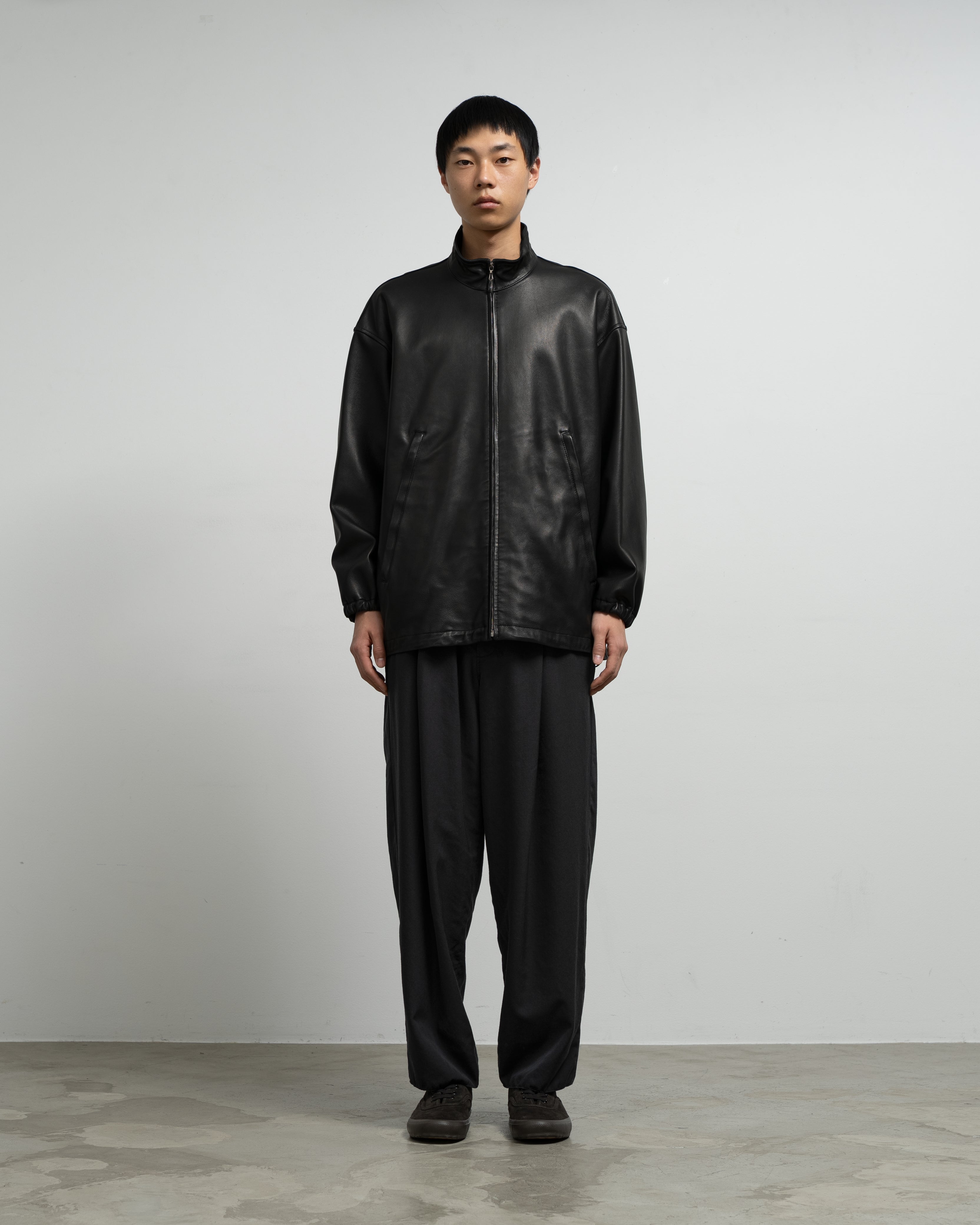 [限定値下]Graphpaper LambLeather TrackJacket Lamb Leather Track Jacket – Graphpaper