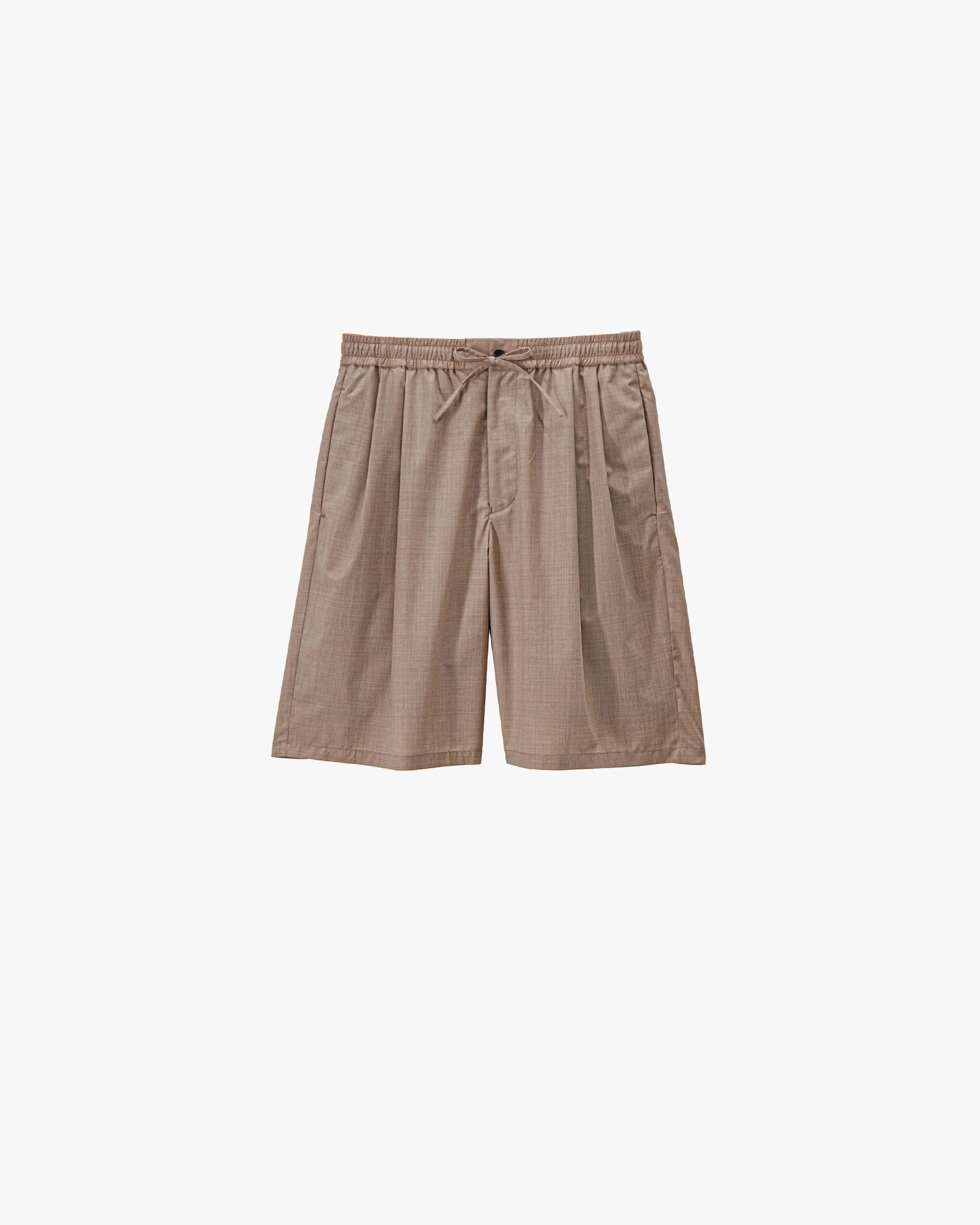 Fine Wool Heather Drawstring Track Shorts – Graphpaper