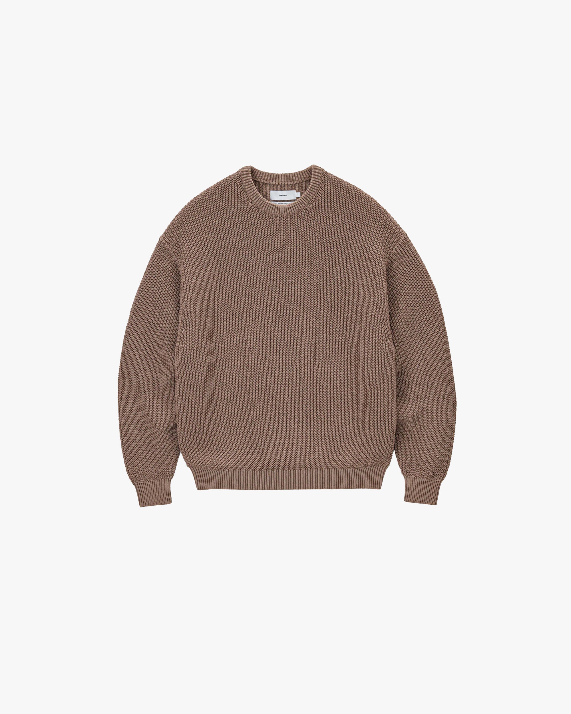 Coiled Wool Nylon Crew Neck Knit – Graphpaper