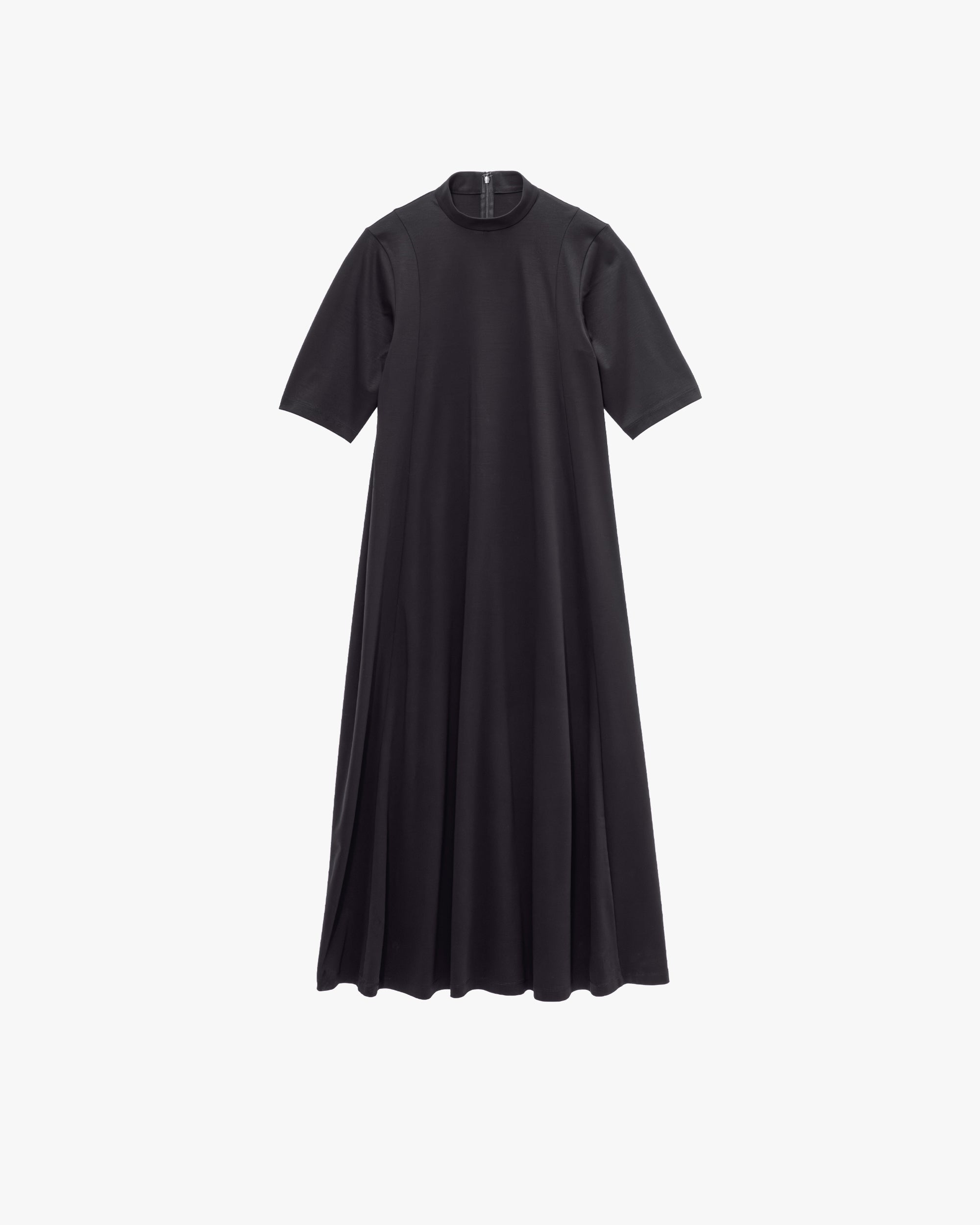 Cool Smooth Mock Neck Panel Line Dress – Graphpaper