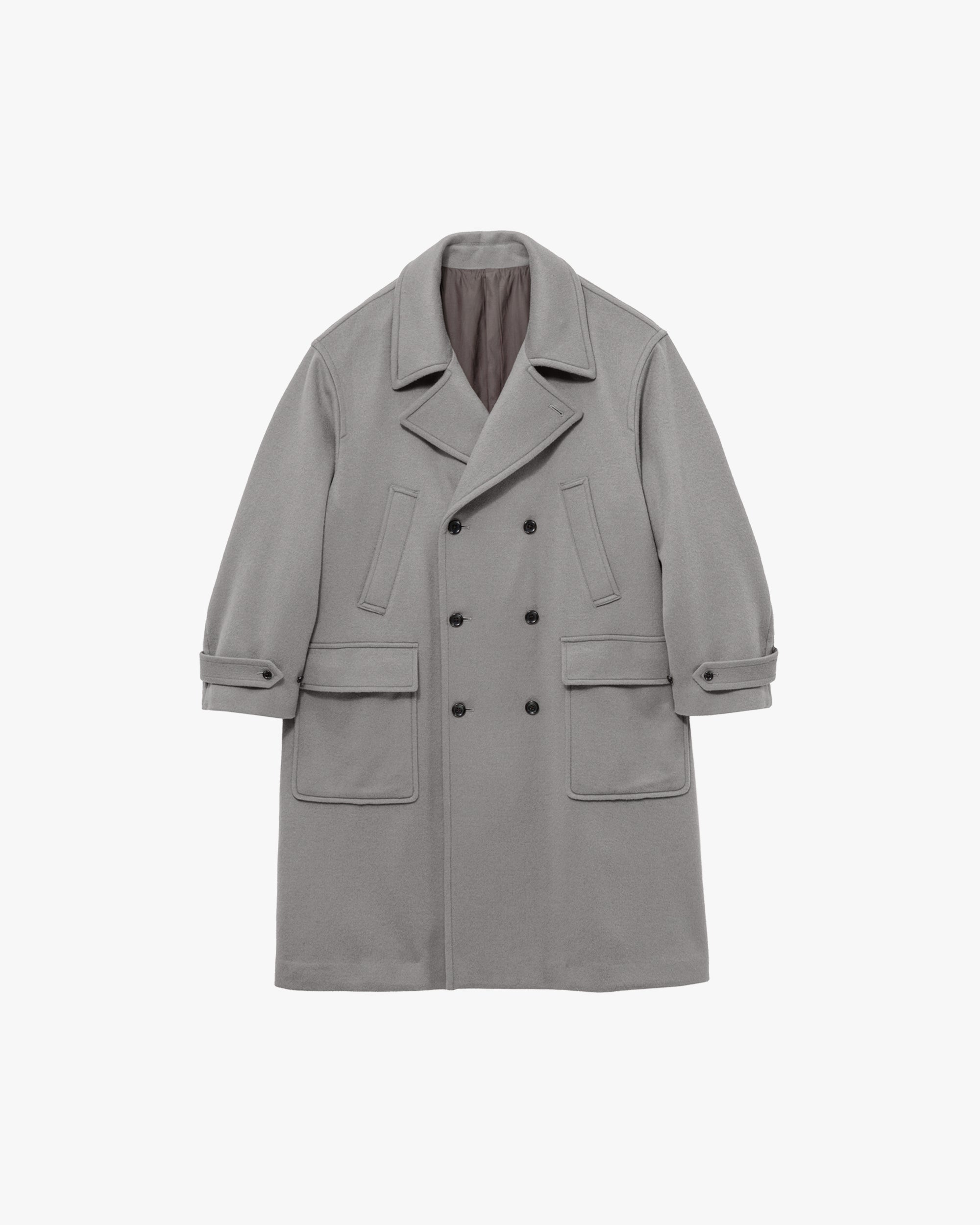 Light Melton Pea Coat – Graphpaper